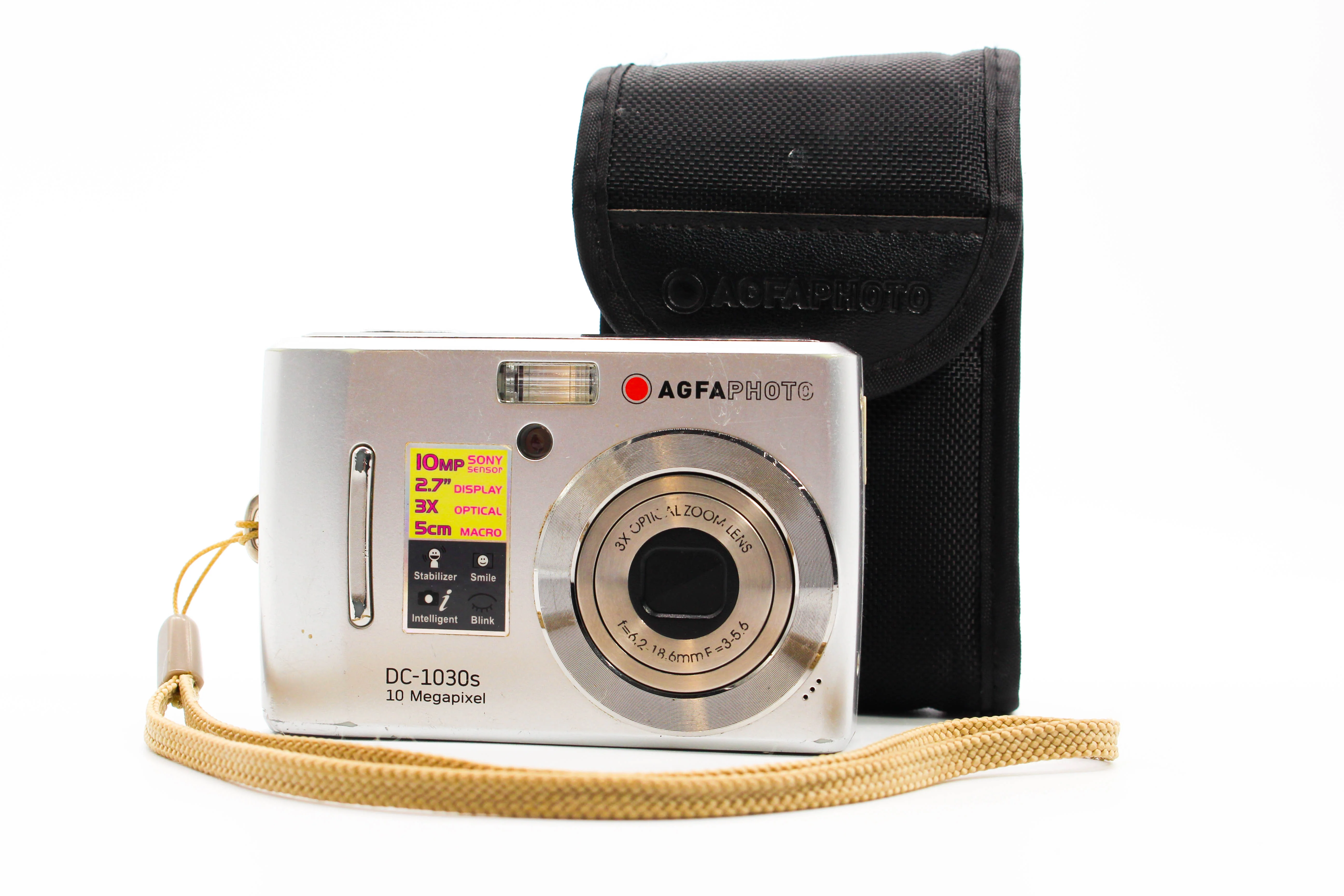 AGFA DC-1030S SD Card Digital Compact Photo Video Camera Digicam - Tested Bundle - Image 2