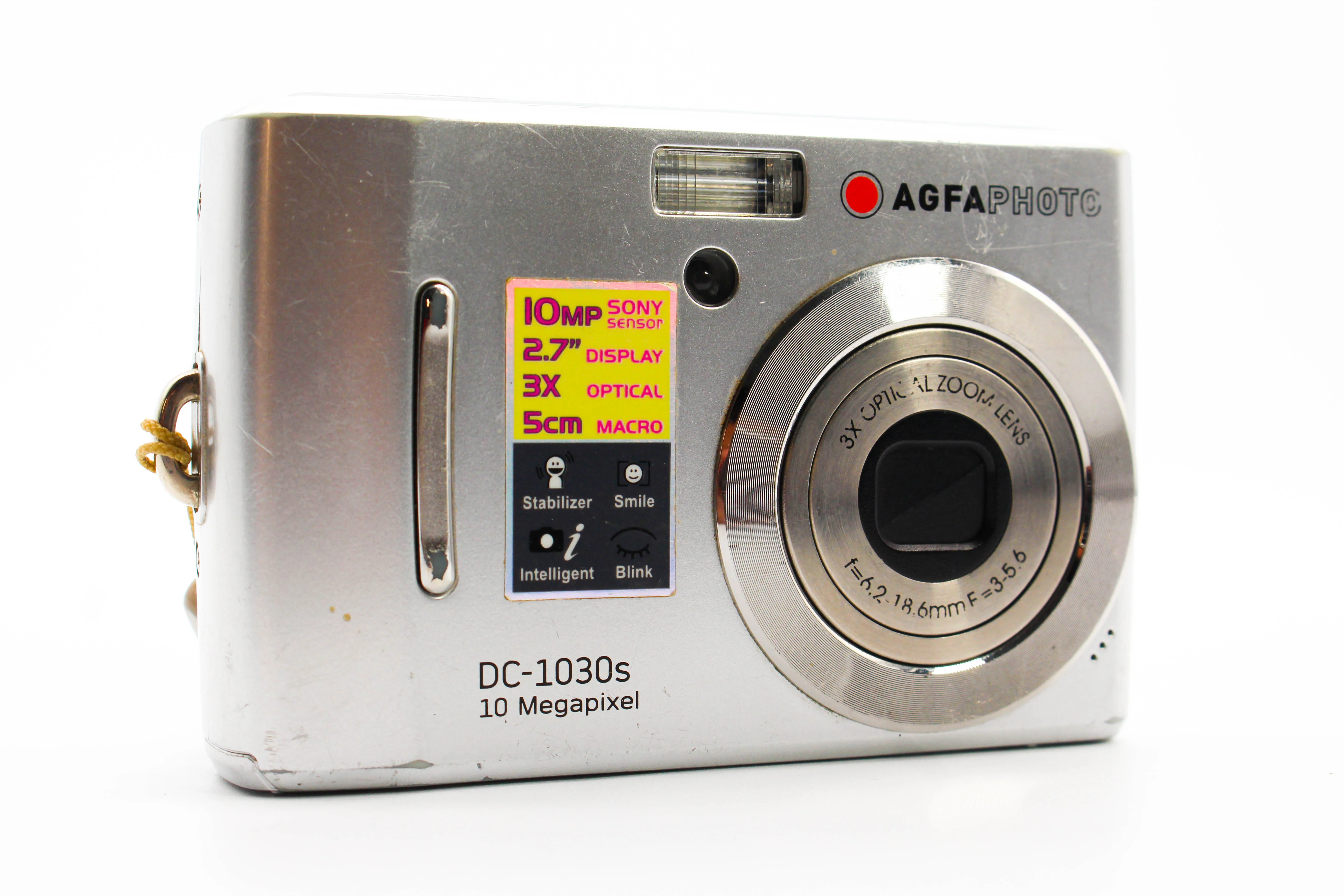 AGFA DC-1030S SD Card Digital Compact Photo Video Camera Digicam - Tested Bundle - Image 5