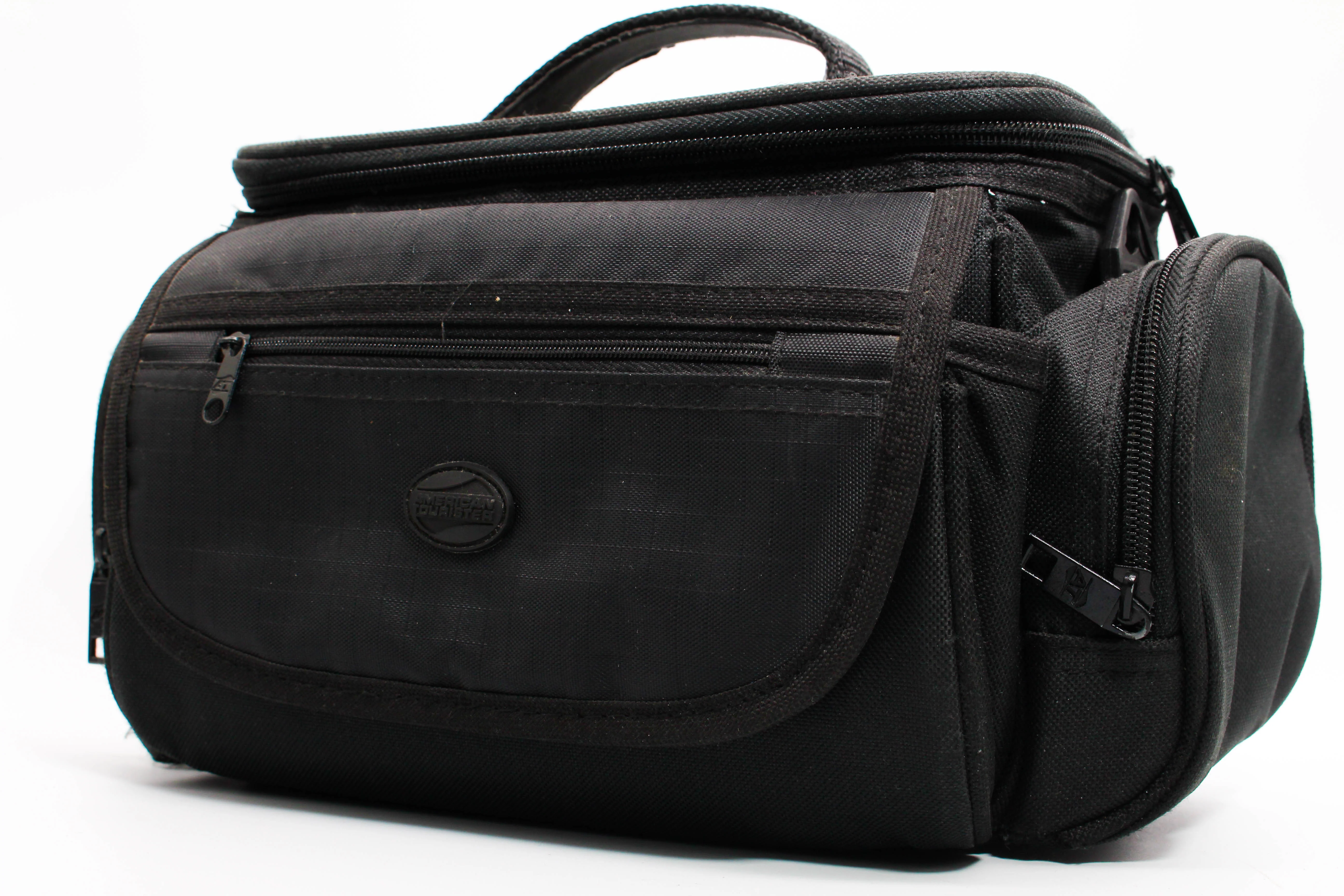 American Tourister Camera Carry Bag With Shoulder Strap For Camcorder Camera DSLR Drone