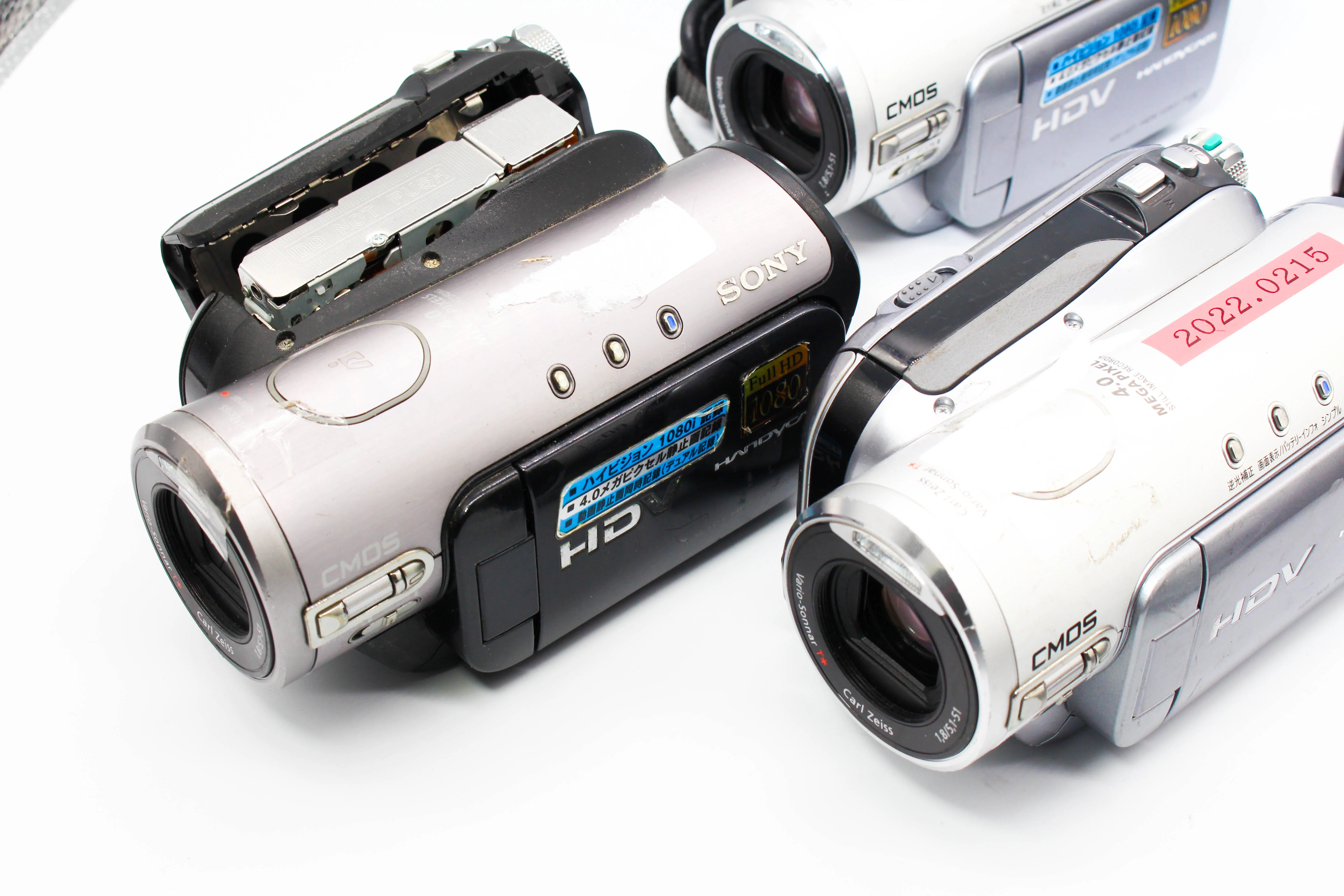 Assorted Faulty Sony HD MiniDV Digital Video Handycam Camcorder Cameras Inc. Sony DCR-HC3 Panasonic HDC-SD1 - Image 3