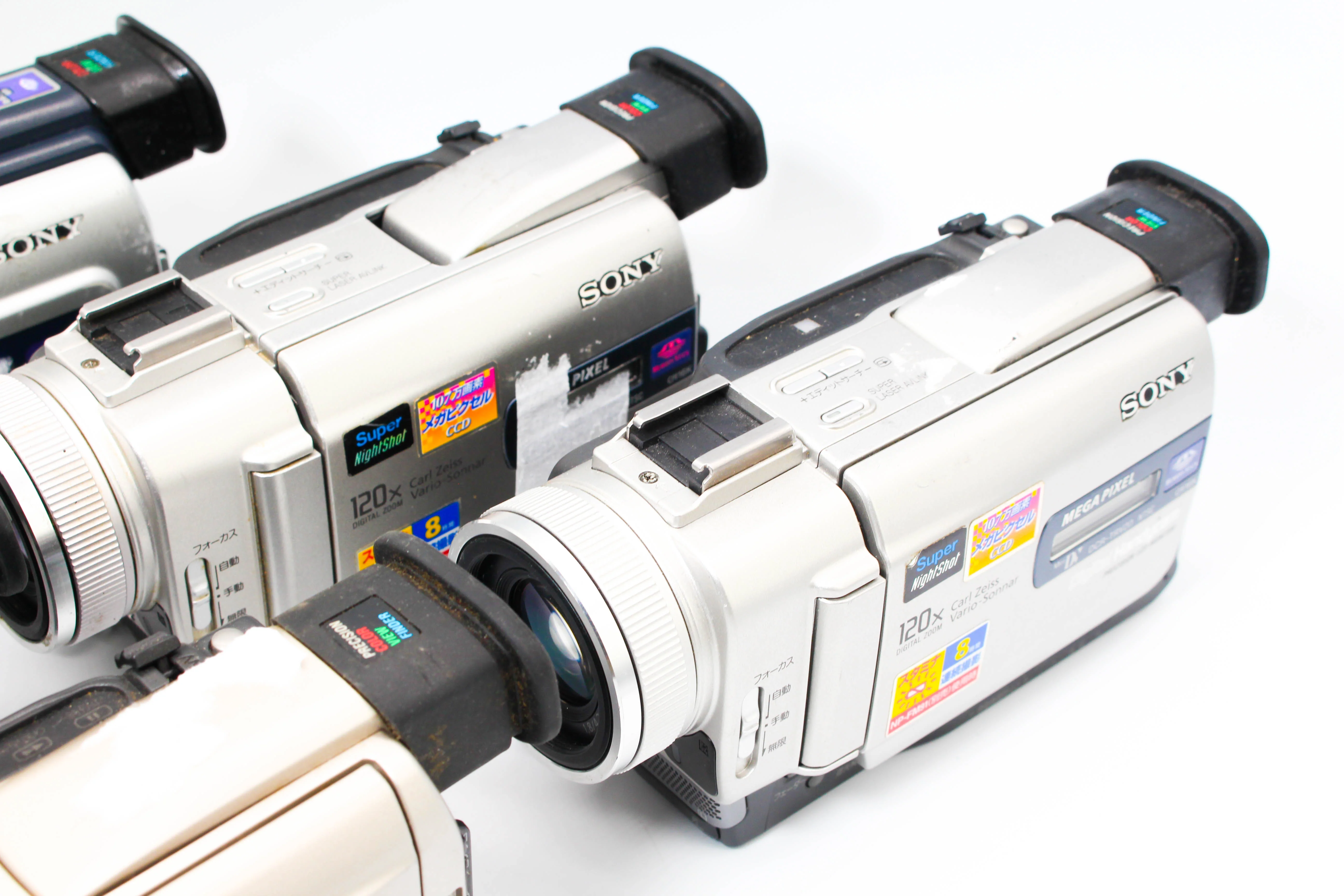 Assorted Faulty Sony MiniDV Digital Video Handycam Camcorder Cameras Inc. Sony DCR-TRV10 DCR-TRV20 - Image 4