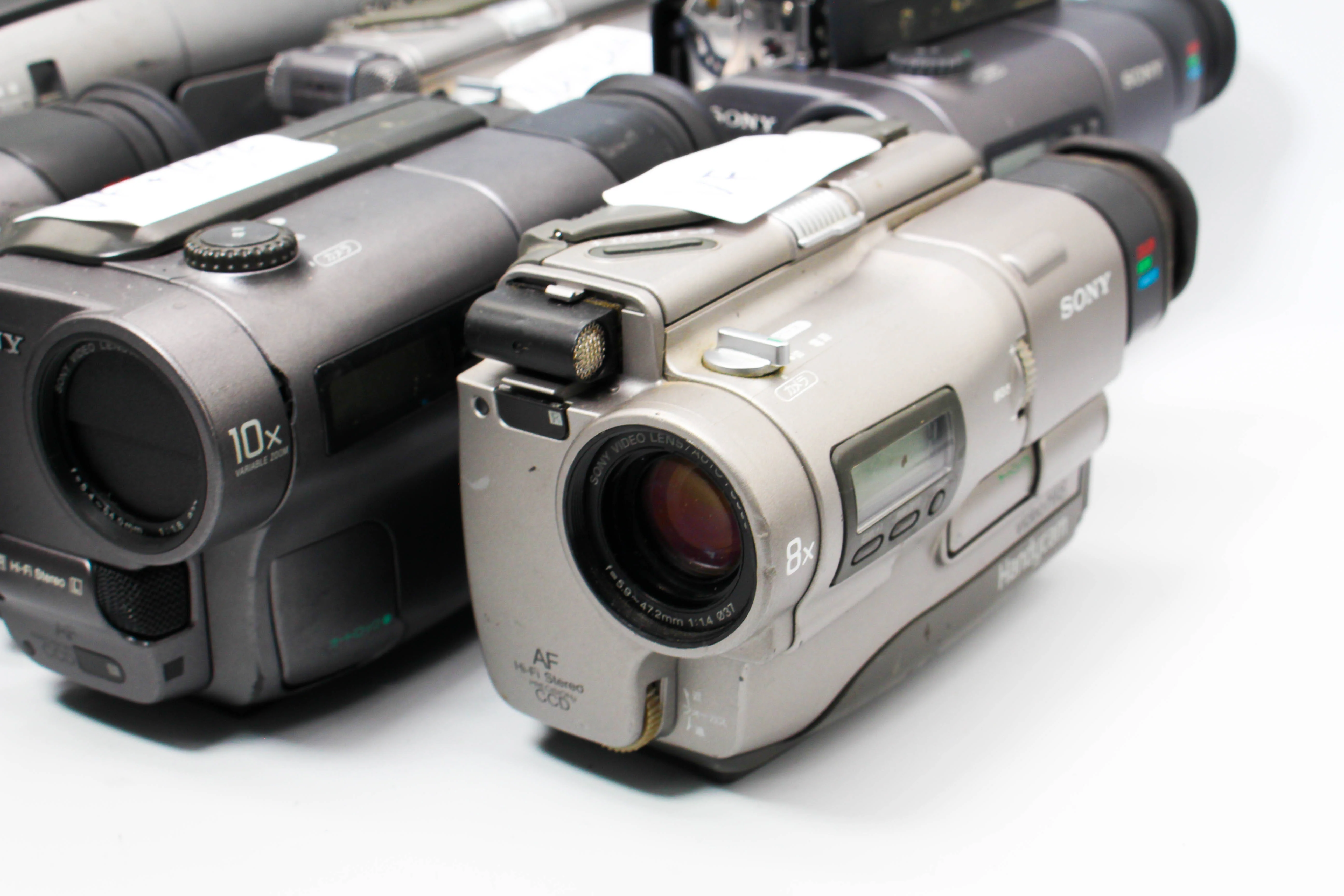 Assorted Faulty Sony Video8 Hi8 Video Handycam Camcorder Cameras Inc. Sony CCD-TR1 CCD-TR3 - Image 2