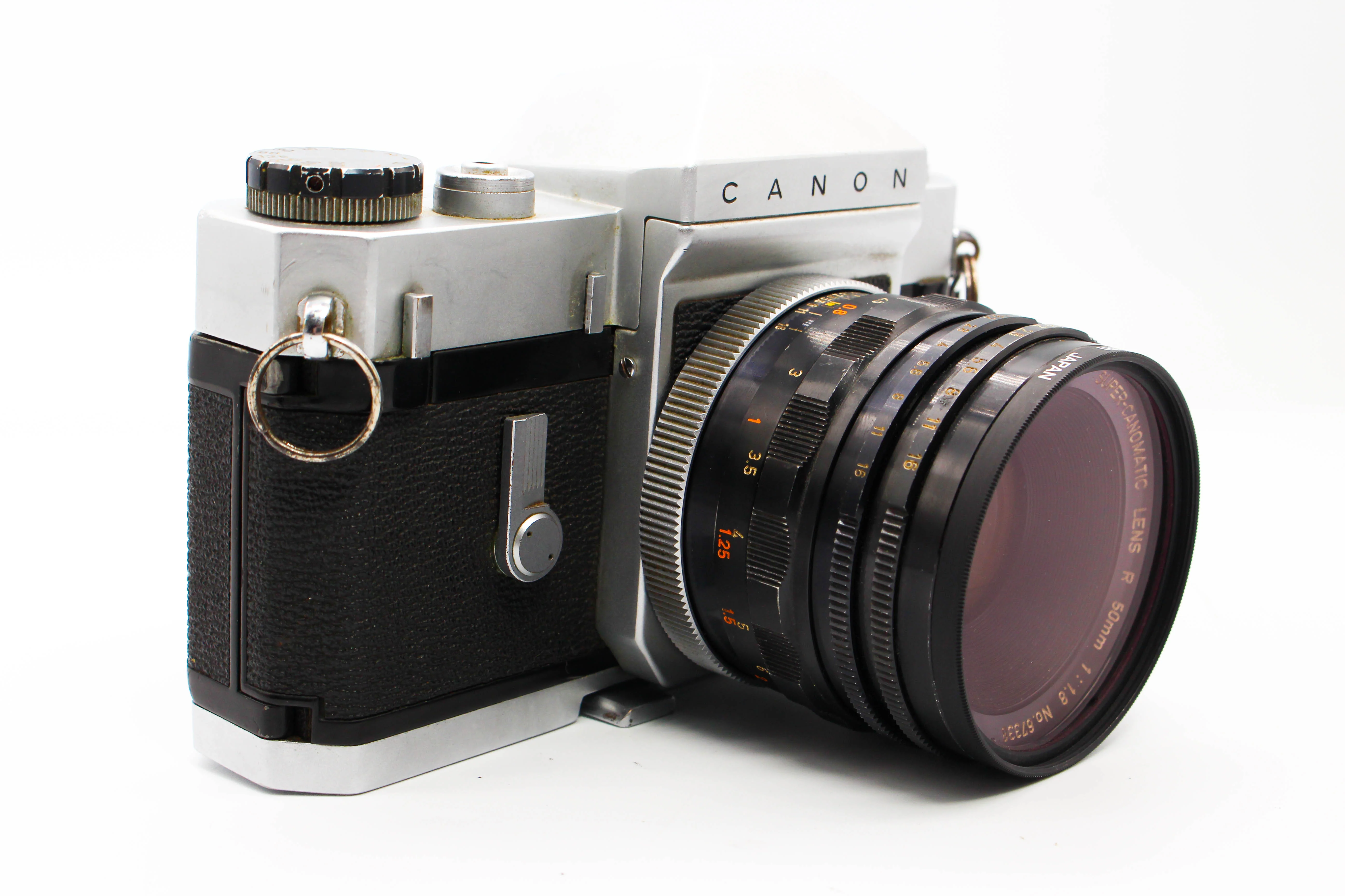 Canon Canonflex RP SLR 35mm Film Photo Camera with 50mm f/1.8 Super-Canomatic R Lens - Tested Bundle Good - Image 3