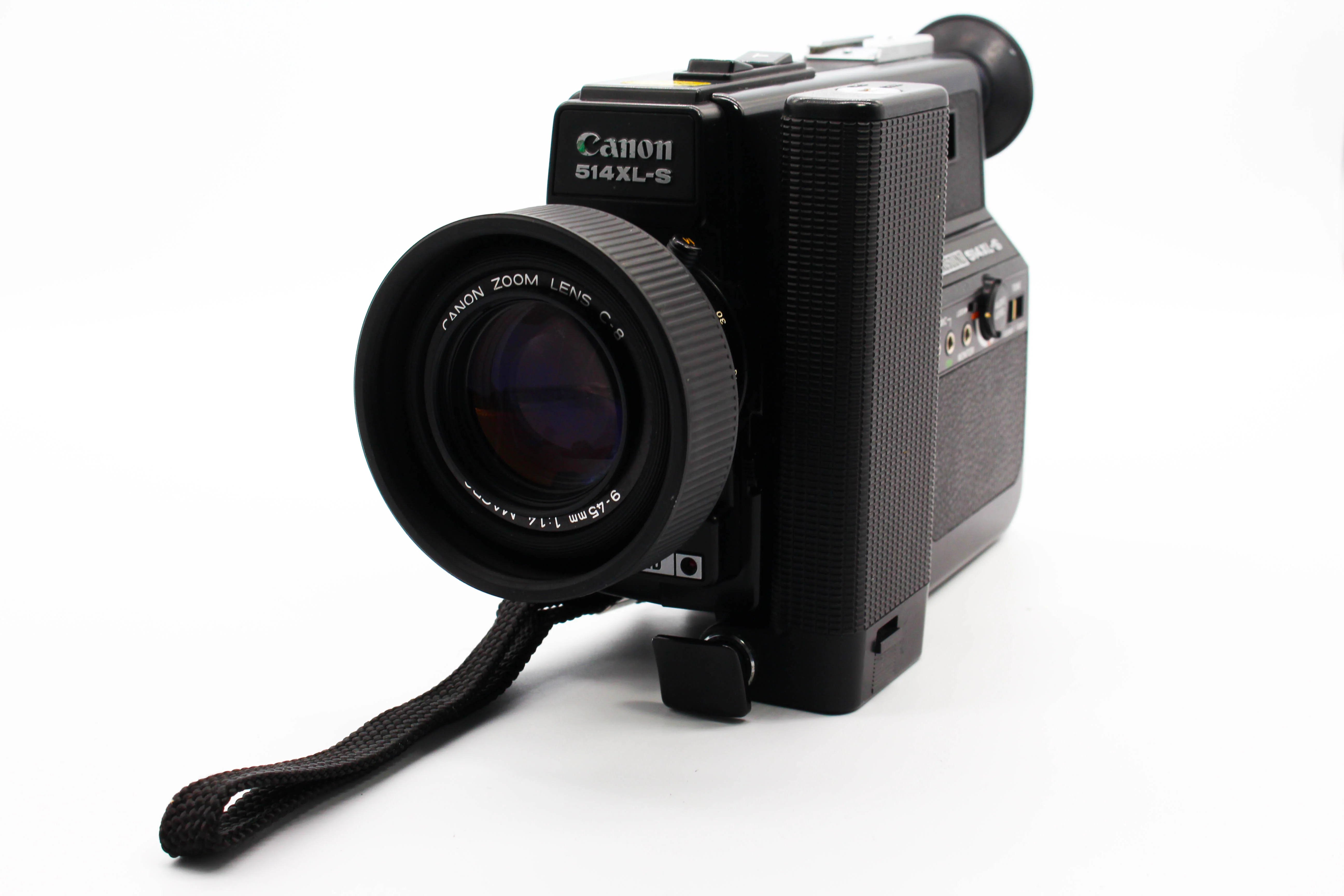 Canon Canosound 514XL-S Super 8 Vintage Cine Colour Film Movie Camera with 9-45mm f/1.4 Macro Canon Zoom Lens - Tested Bundle Excellent