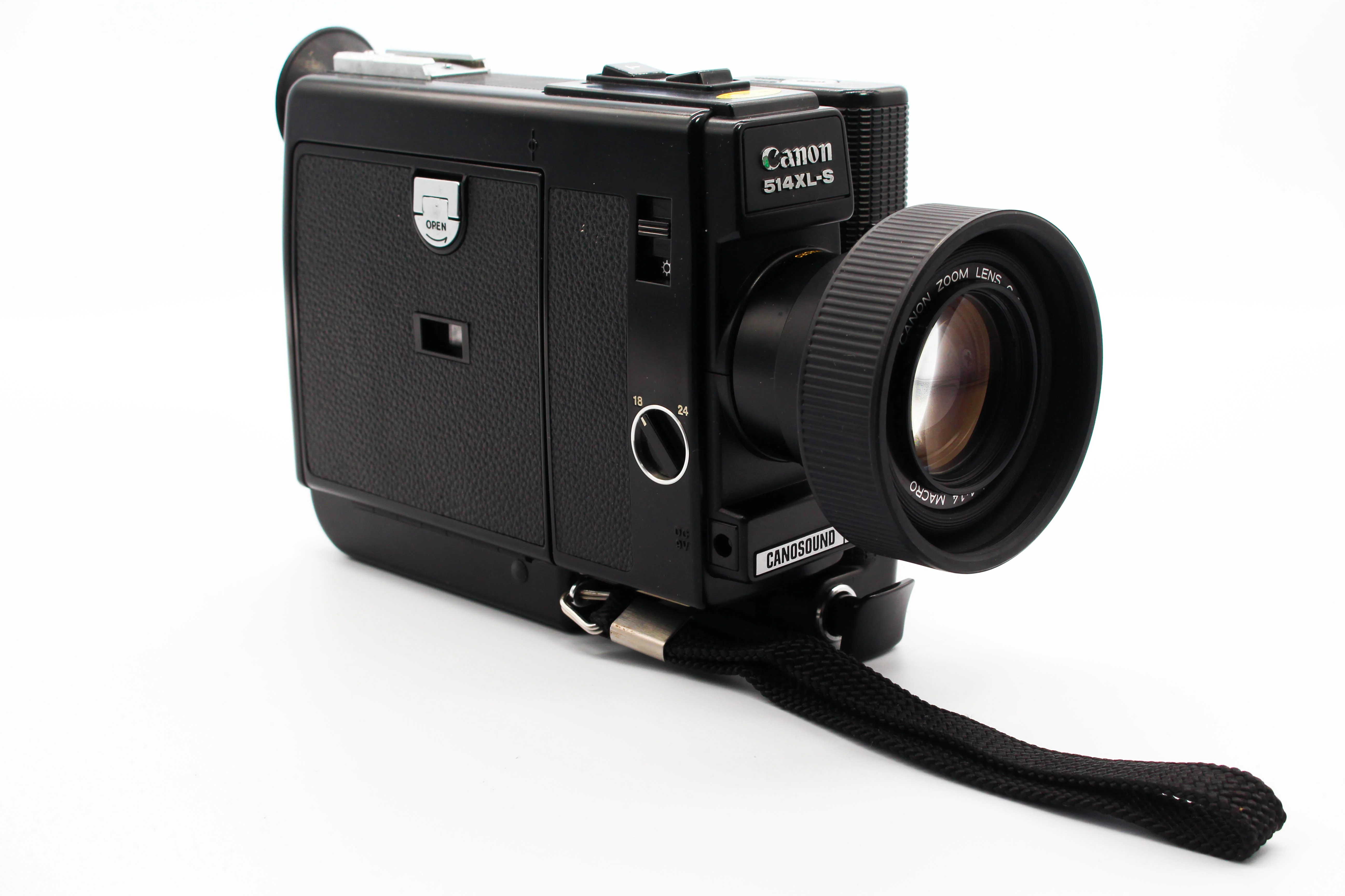Canon Canosound 514XL-S Super 8 Vintage Cine Colour Film Movie Camera with 9-45mm f/1.4 Macro Canon Zoom Lens - Tested Bundle Excellent - Image 4
