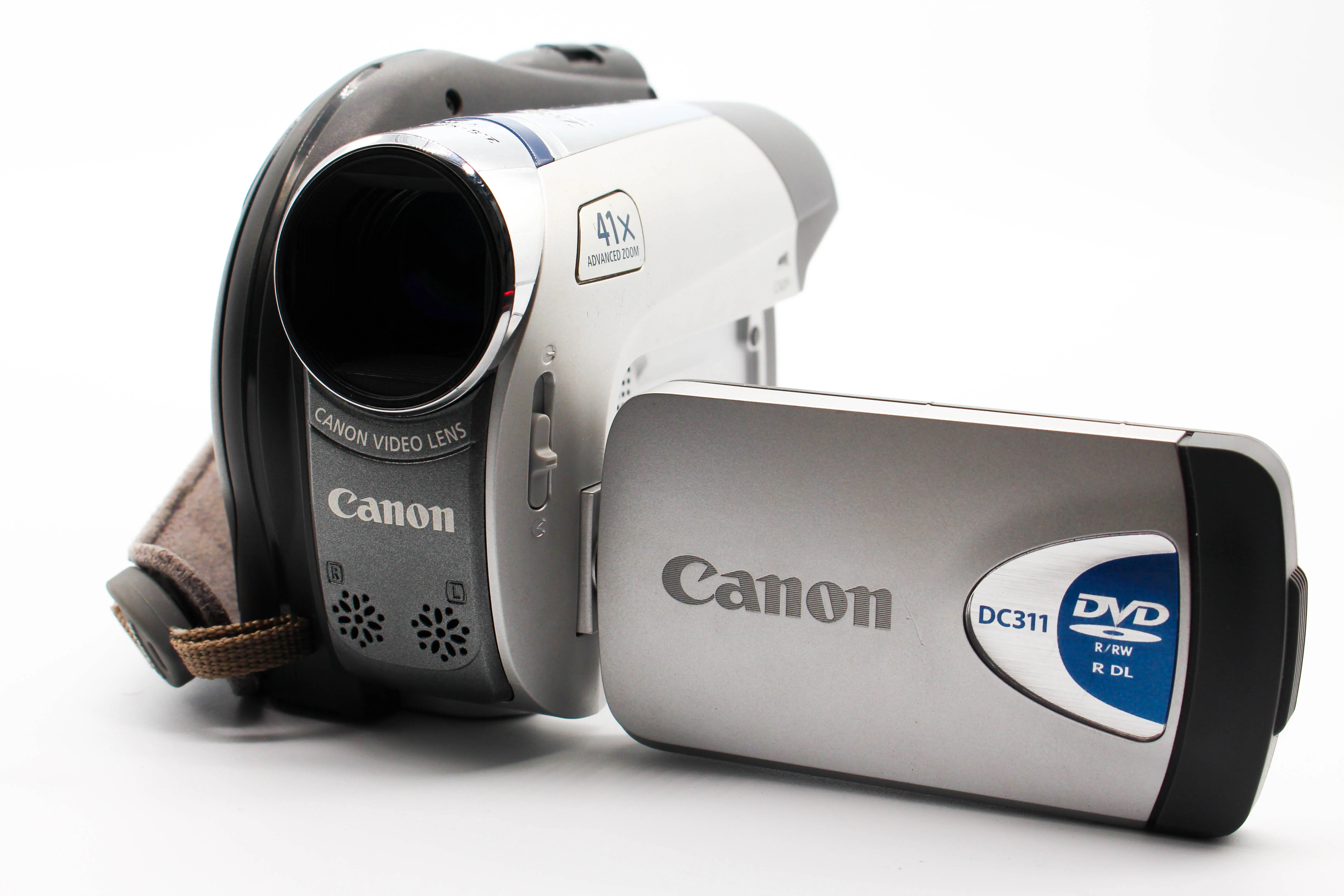 Canon DC311E DVD Digital Video Handycam Camcorder Camera - Tested Bundle Excellent