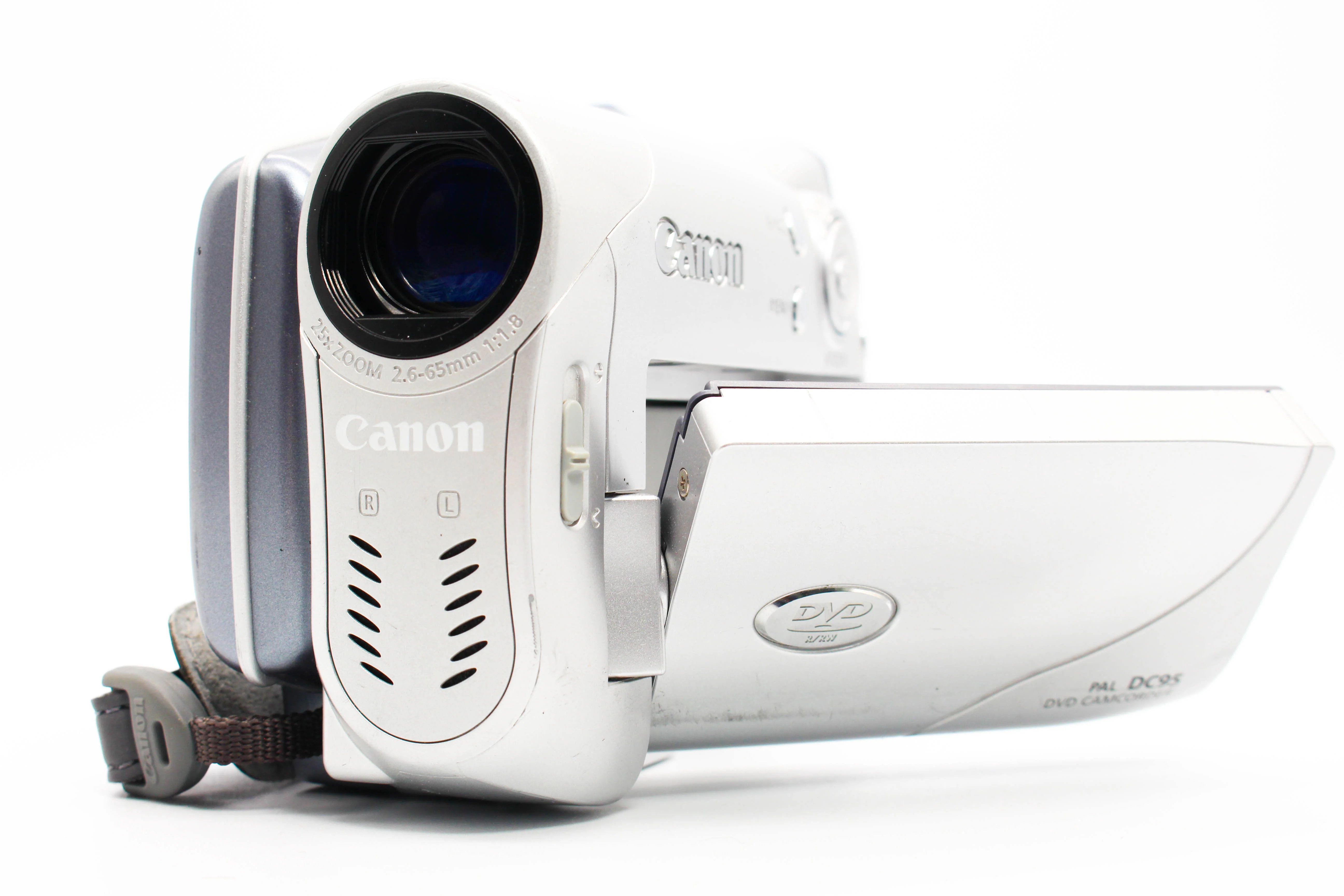 Canon DC95 E DVD Retro Video Handycam Camcorder Camera - Tested Bundle Good