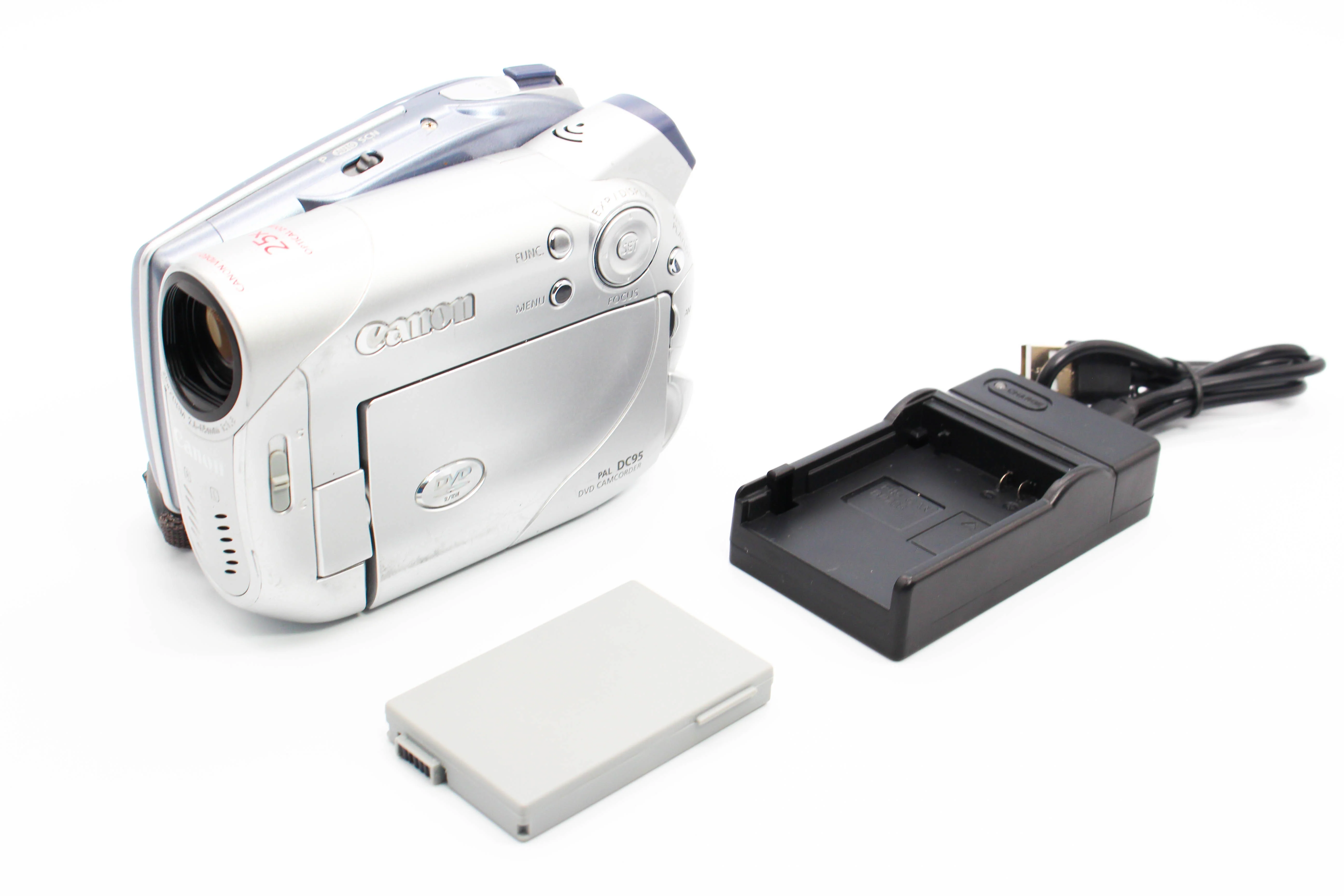Canon DC95 E DVD Retro Video Handycam Camcorder Camera - Tested Bundle Good - Image 2