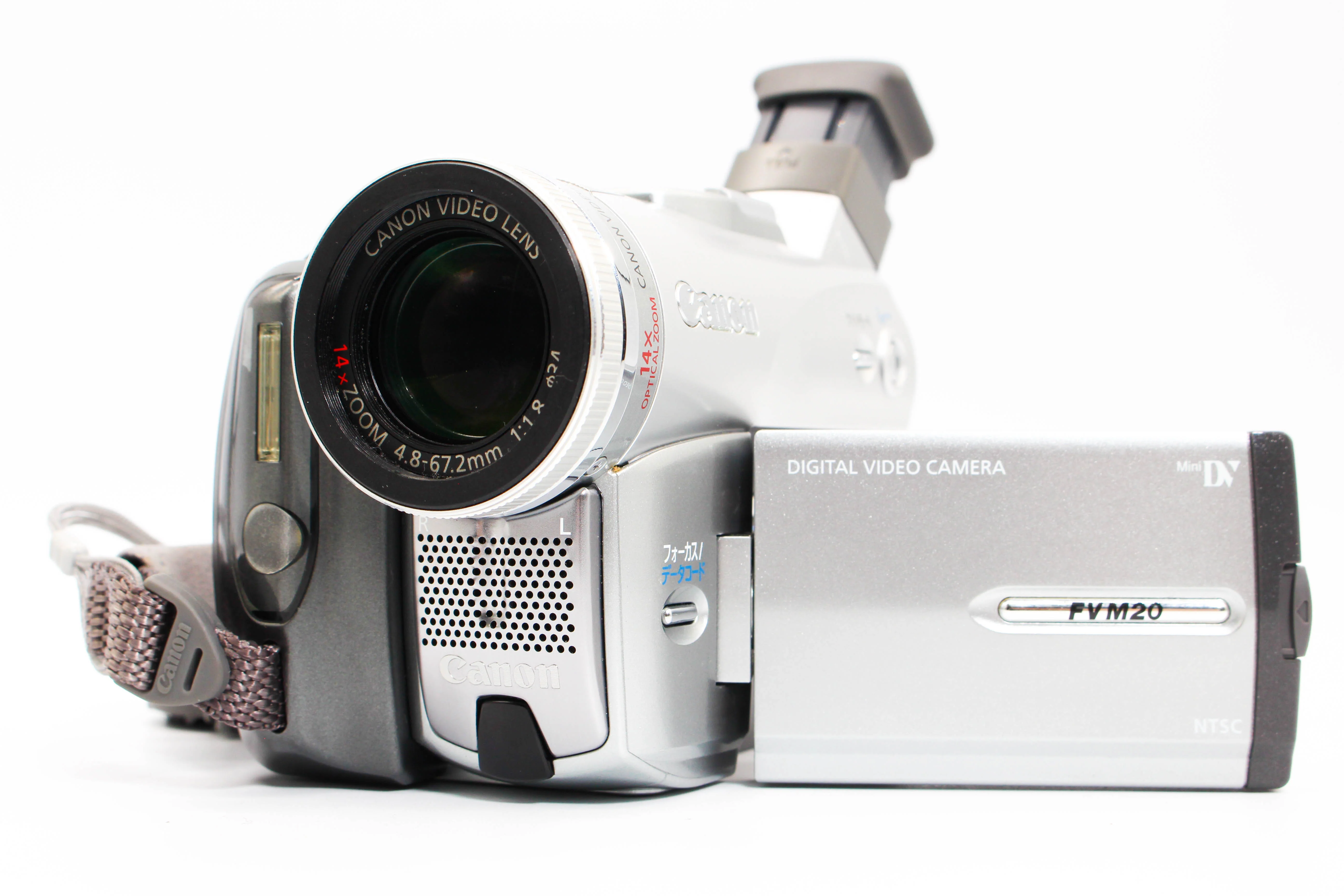 Canon DM-FVM20 NTSC Japanese MiniDV Video Handycam Camcorder Camera - Tested Bundle Excellent (Copy)