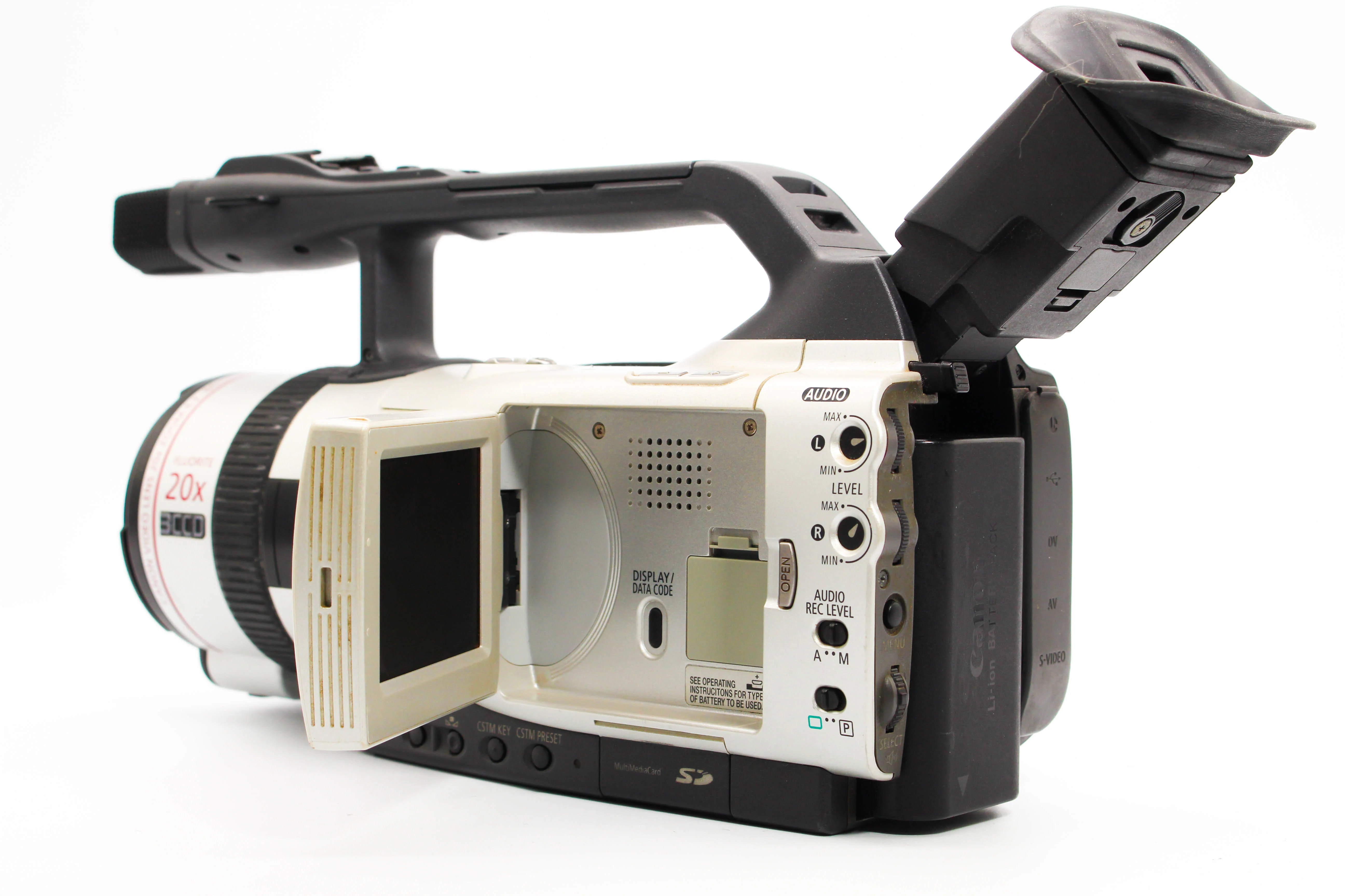 Canon DM-XM2E MiniDV Digital Video Handycam Camcorder Camera - Tested Bundle - Image 3