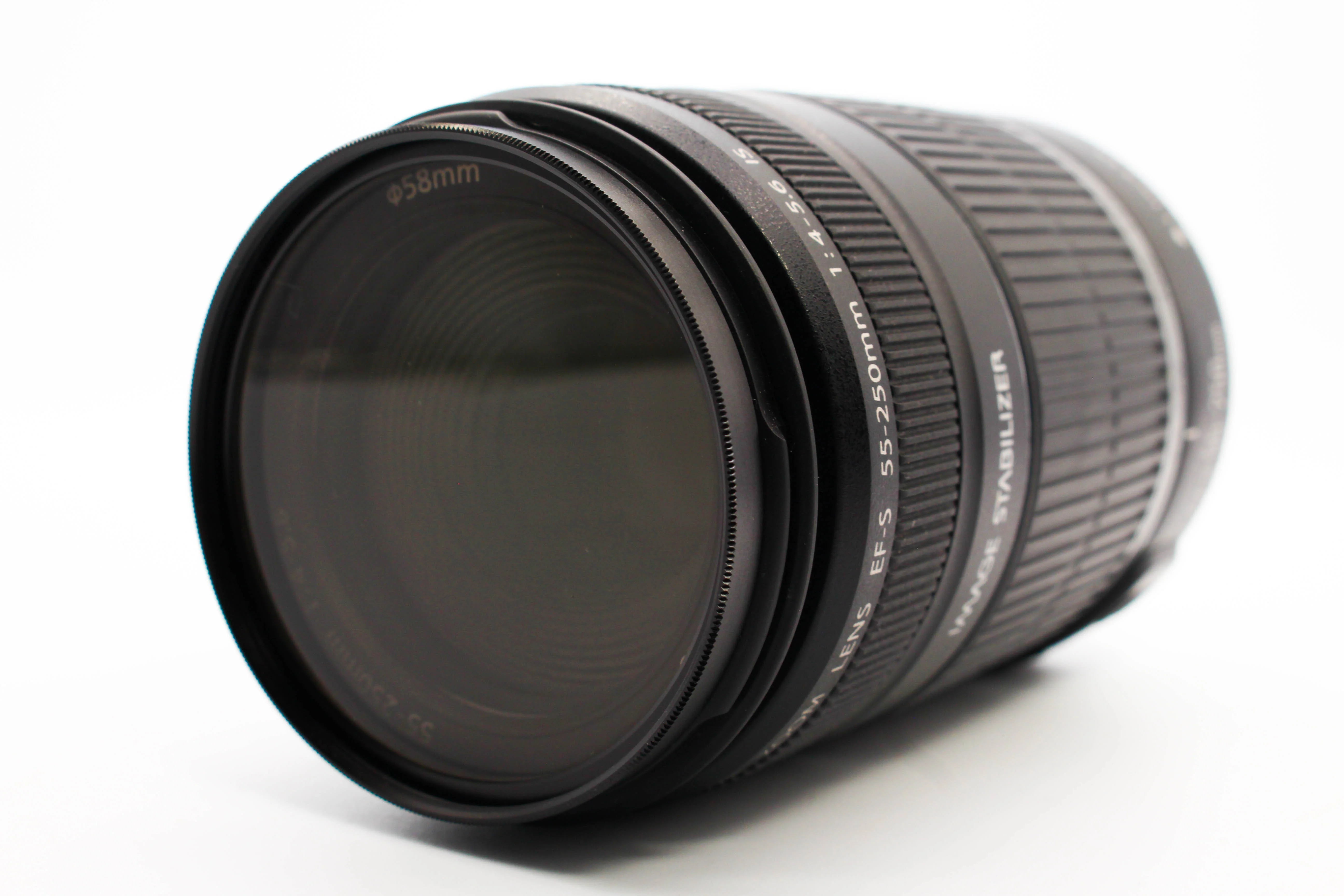 Canon EF-S 55-250mm f/4-5.6 IS Image Stabiliser Zoom Lens - Tested Excellent