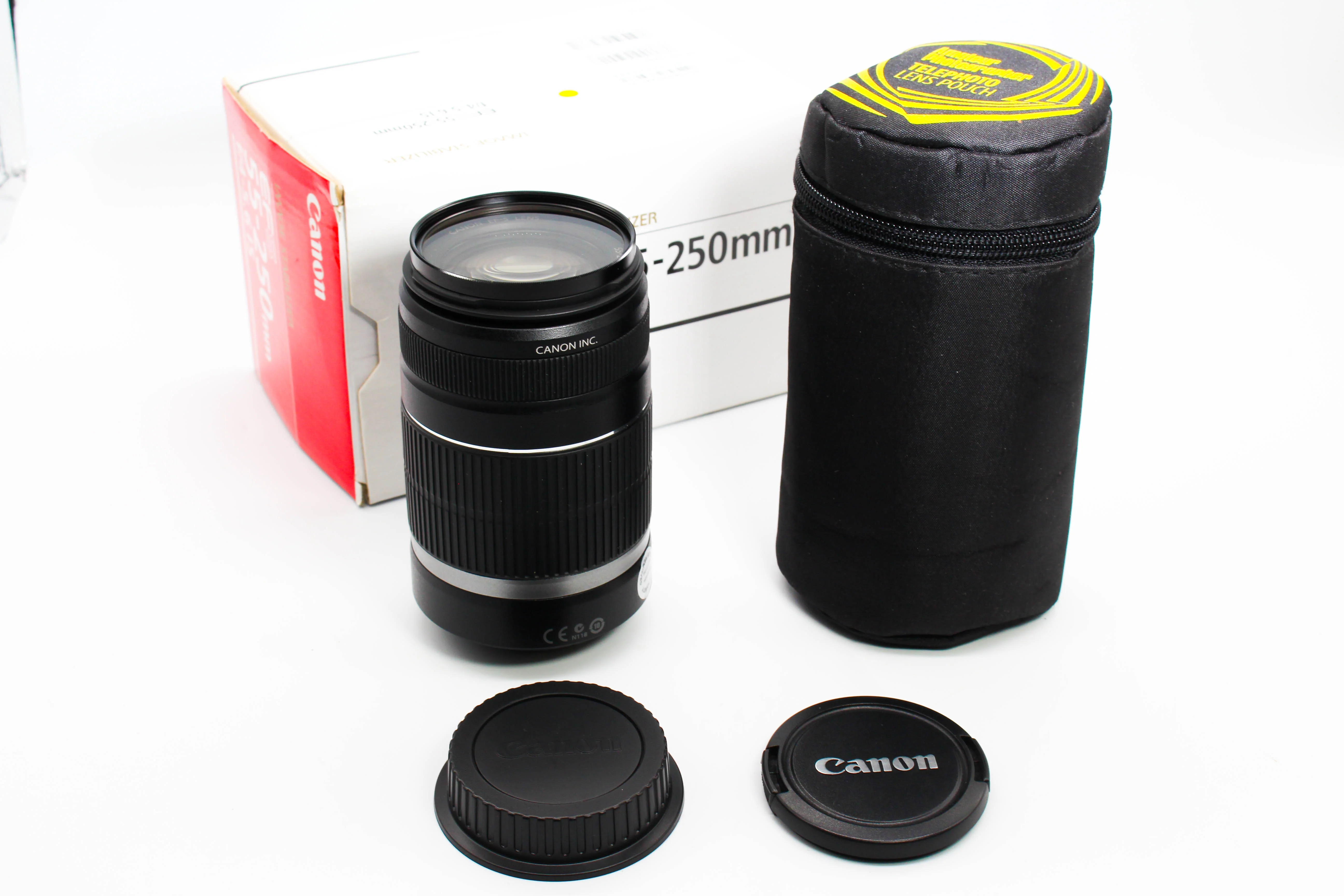 Canon EF-S 55-250mm f/4-5.6 IS Image Stabiliser Zoom Lens - Tested Excellent - Image 2