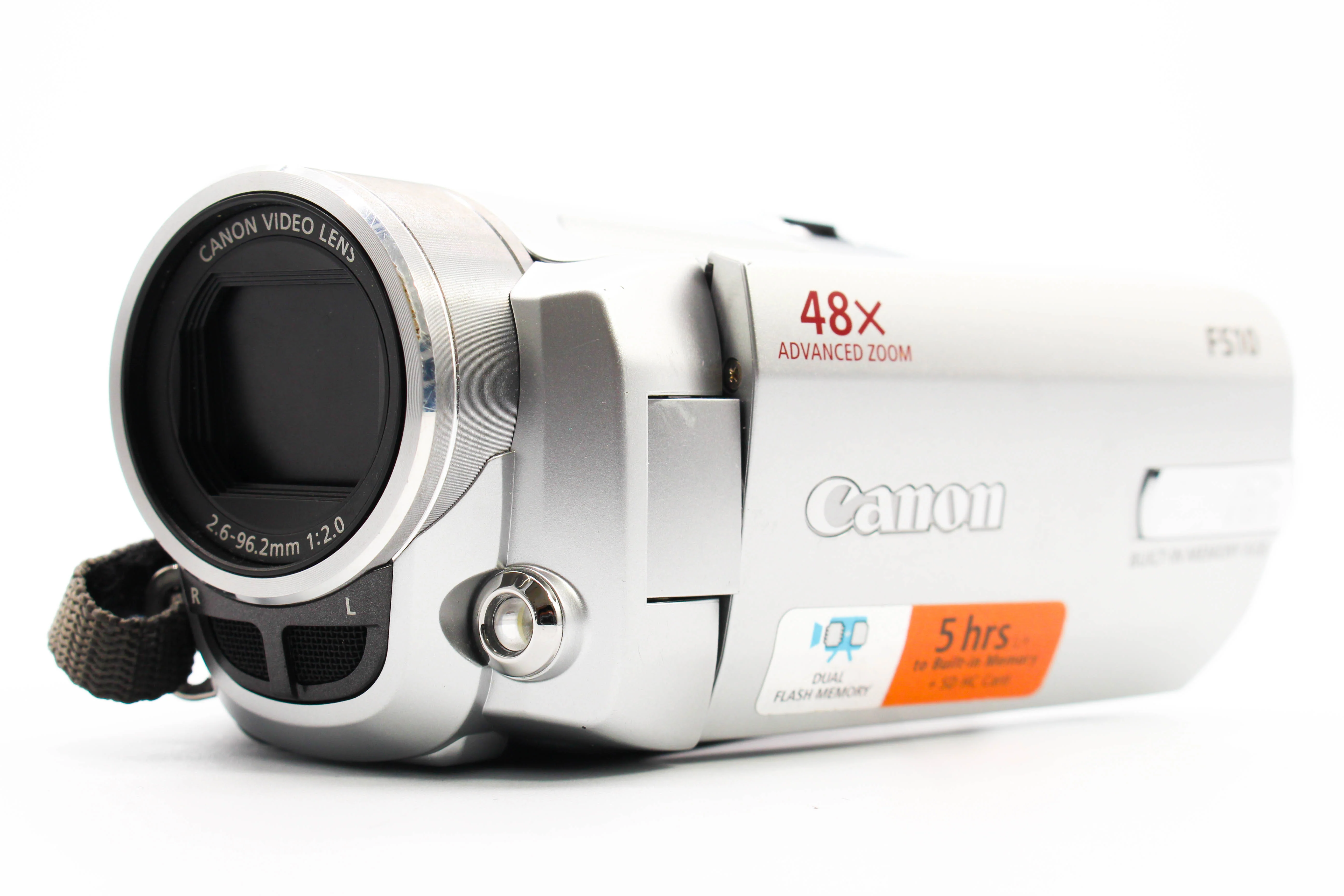 Canon FS10A NTSC SD Card HD Digital Video Handycam Camcorder Camera - Tested Bundle Excellent
