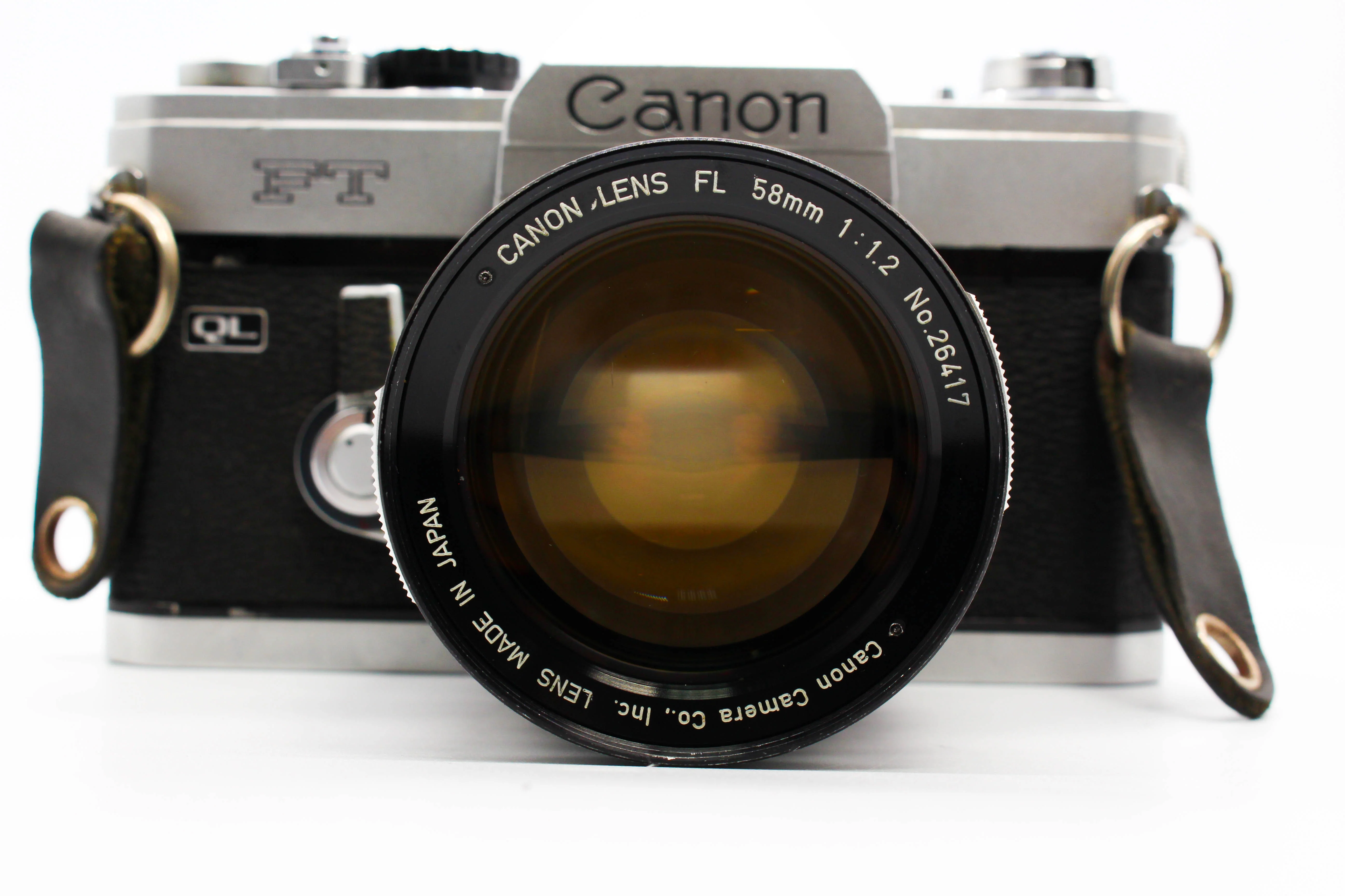 Canon FT QL SLR 35mm Film Photo Camera with 58mm f/1.2 Lens - Tested Bundle Good - Image 7