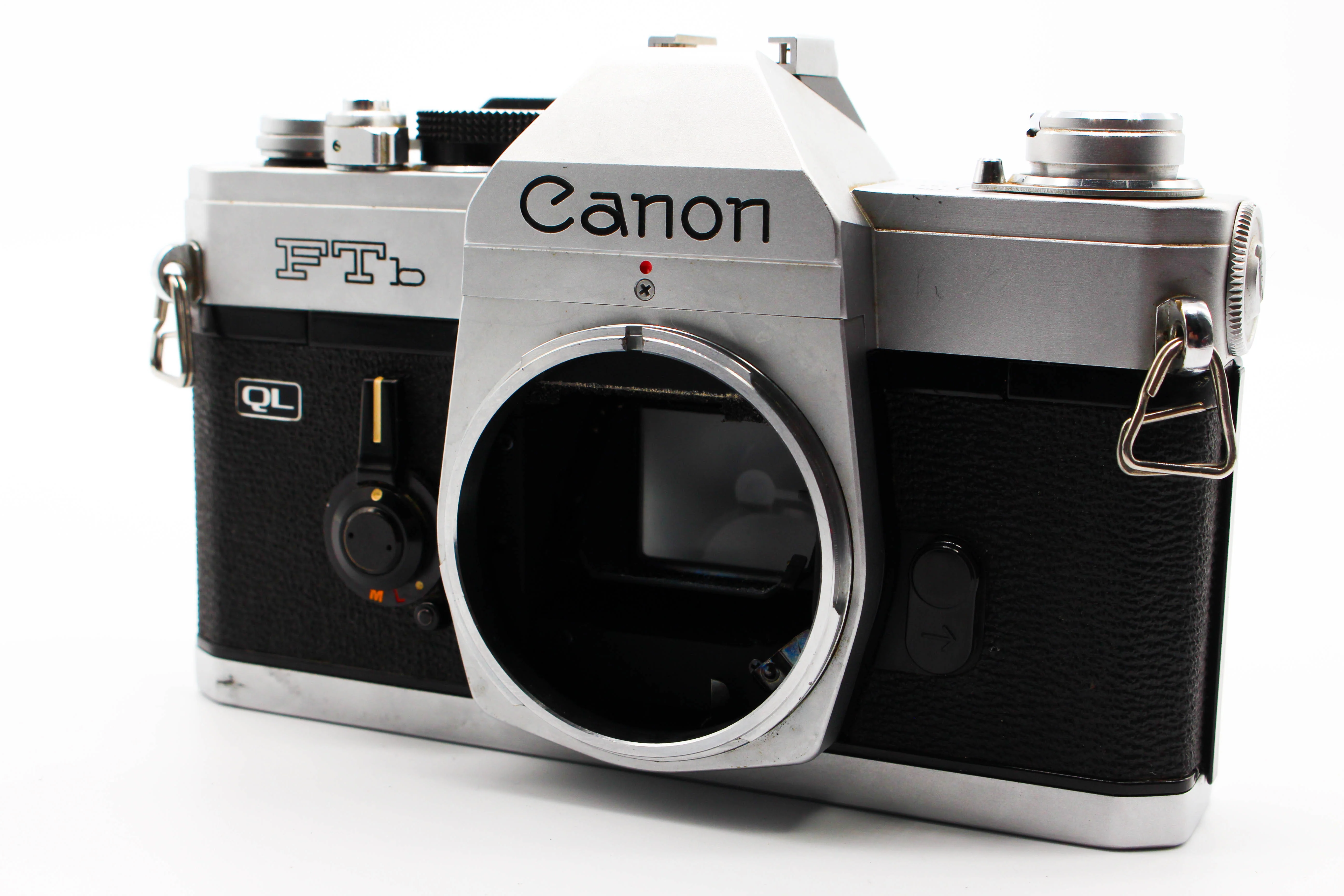Canon FTb QL SLR 35mm Film Photography Camera Silver Body Only - Tested Bundle