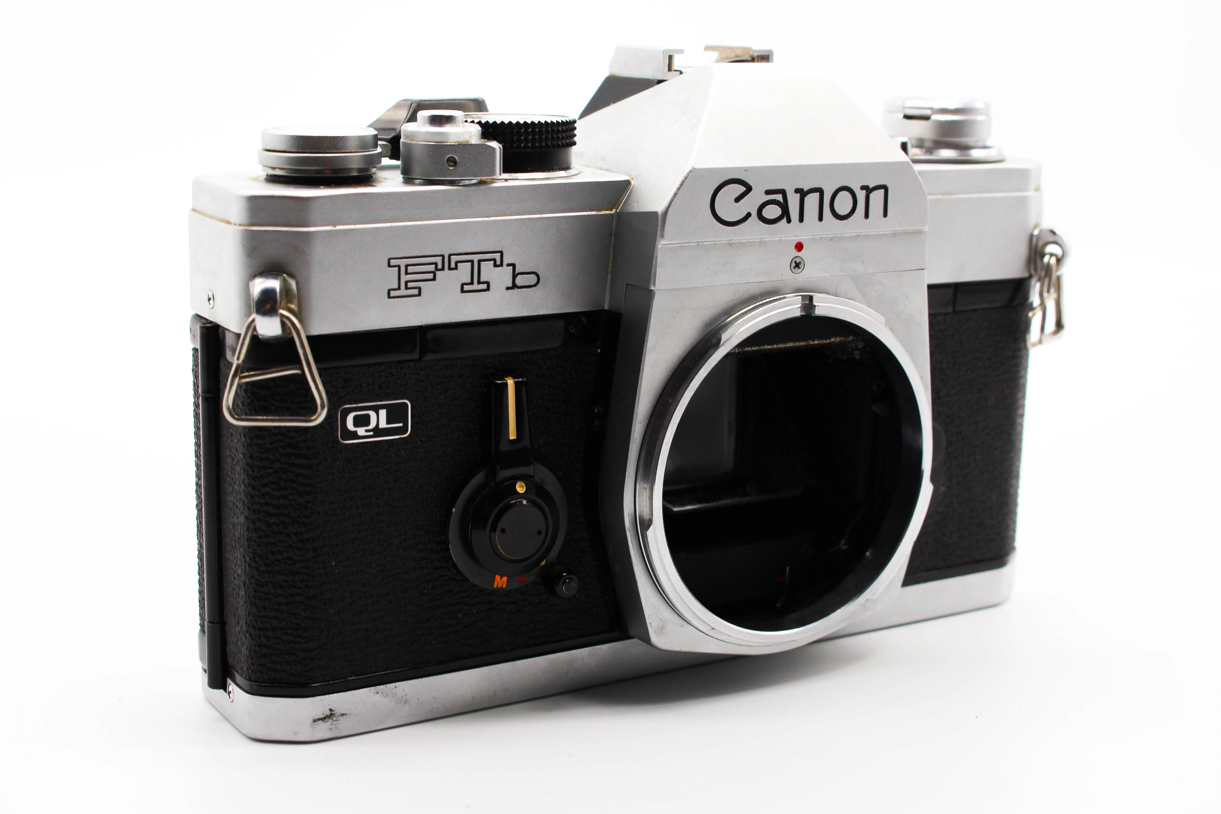 Canon FTb QL SLR 35mm Film Photography Camera Silver Body Only - Tested Bundle - Image 3