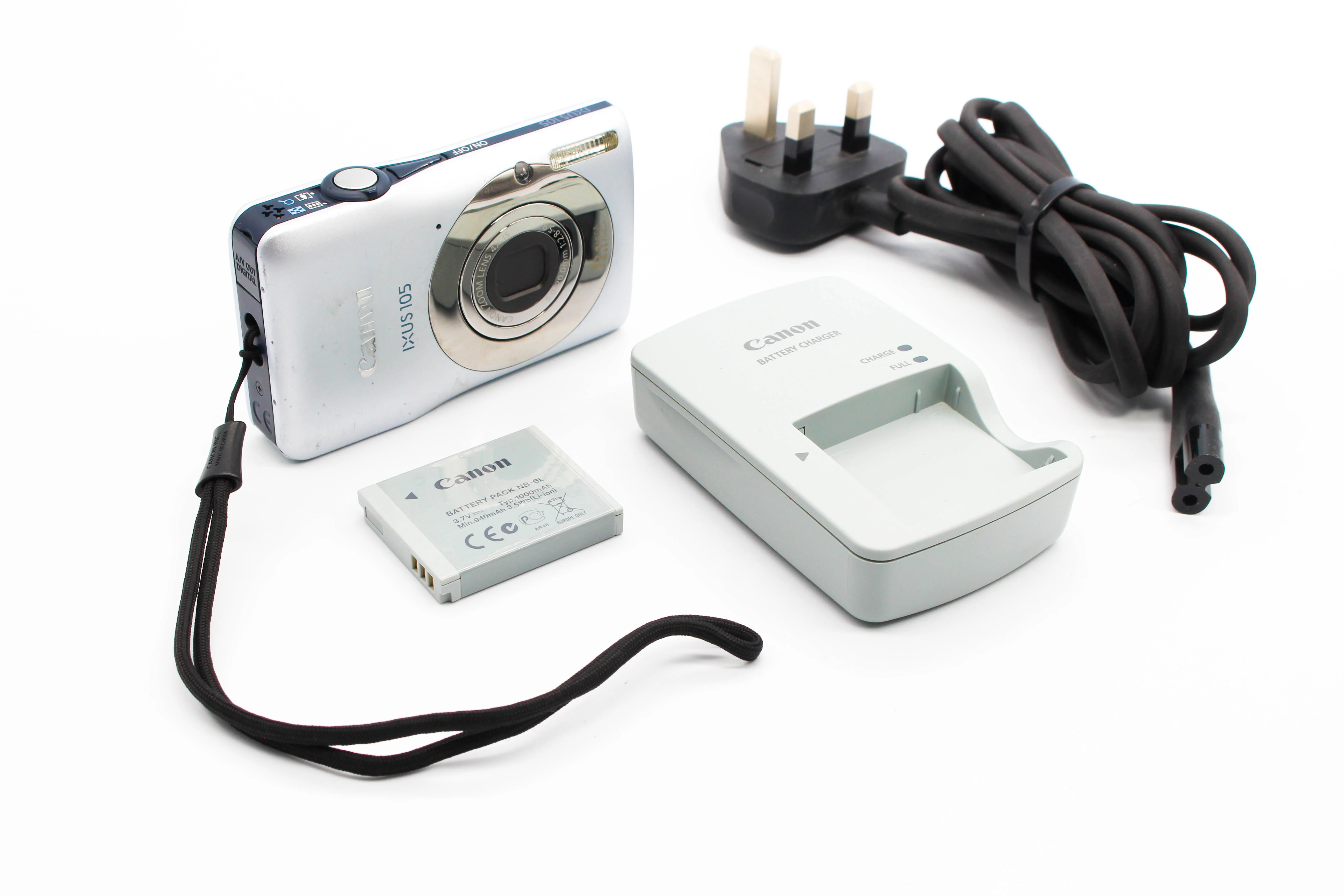 Canon IXUS 105 SD Card HD Compact Digital Photo Video Retro Camera Digicam (Read) - Tested Bundle - Image 2