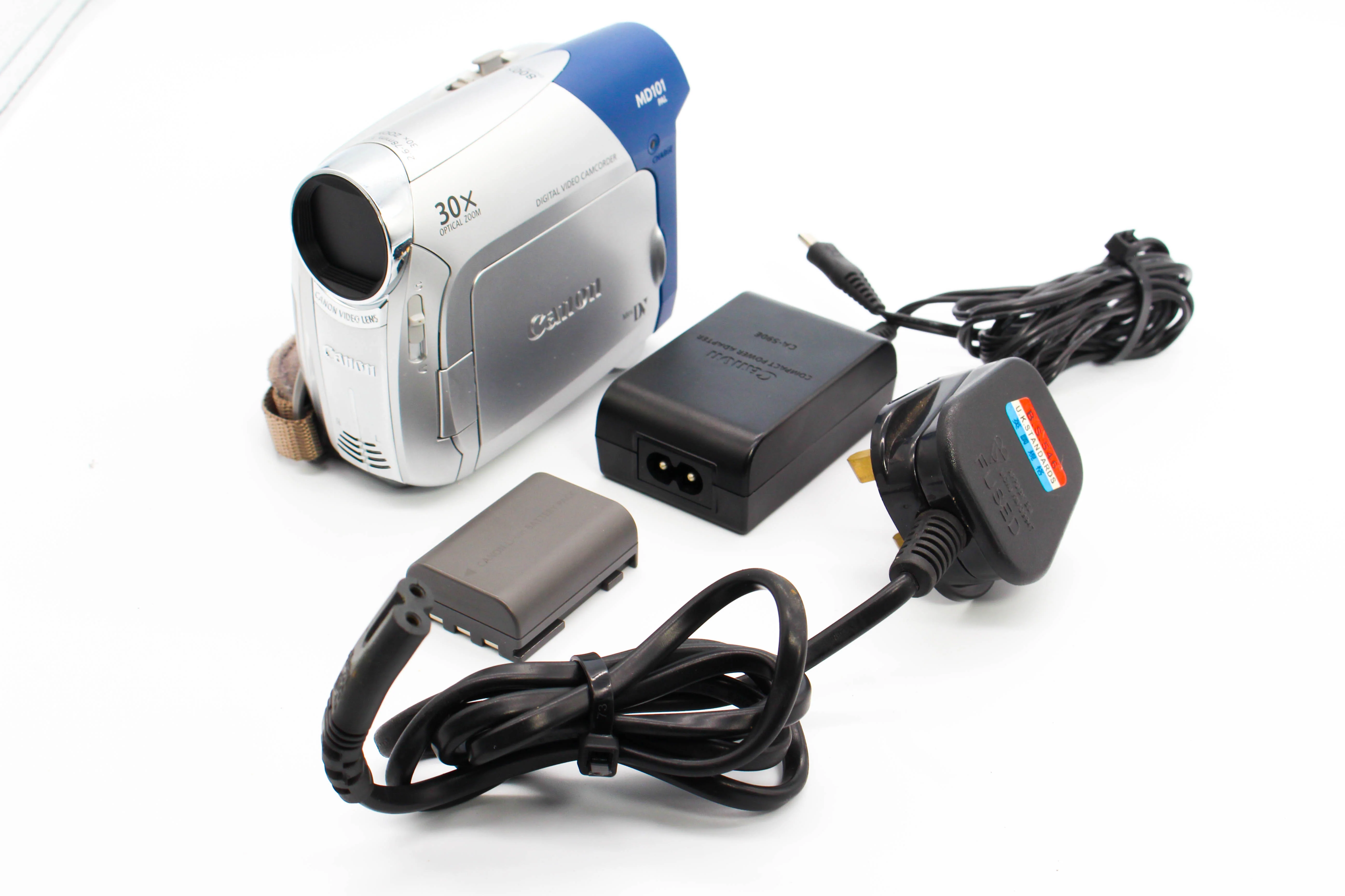 Canon MD101 MiniDVD DVD Digital Video Handycam Camcorder Camera - Tested Bundle Excellent - Image 2