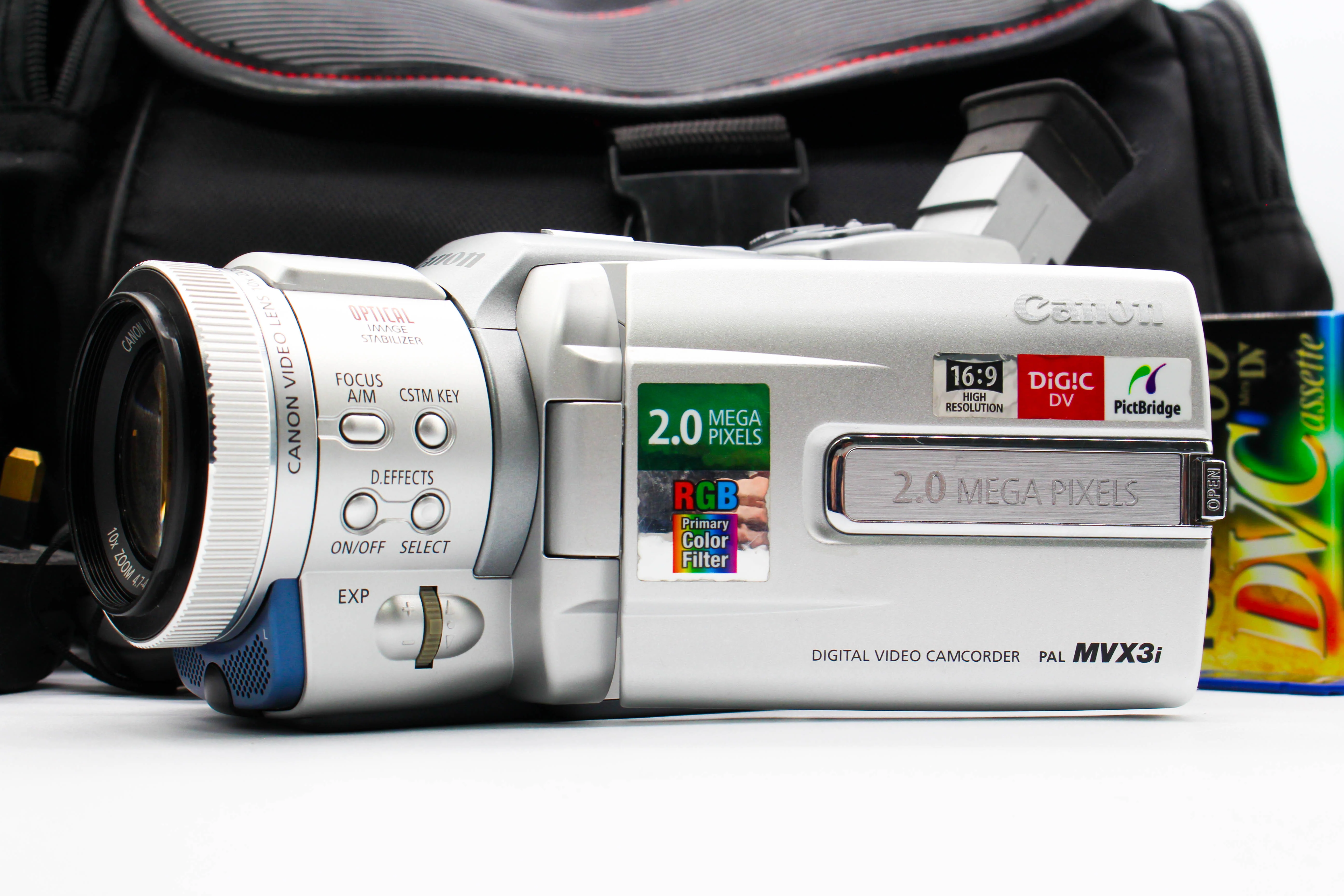 Canon MVX3I E MiniDV Handycam Digital Video Camera Camcorder - Tested Bundle Excellent - Image 2
