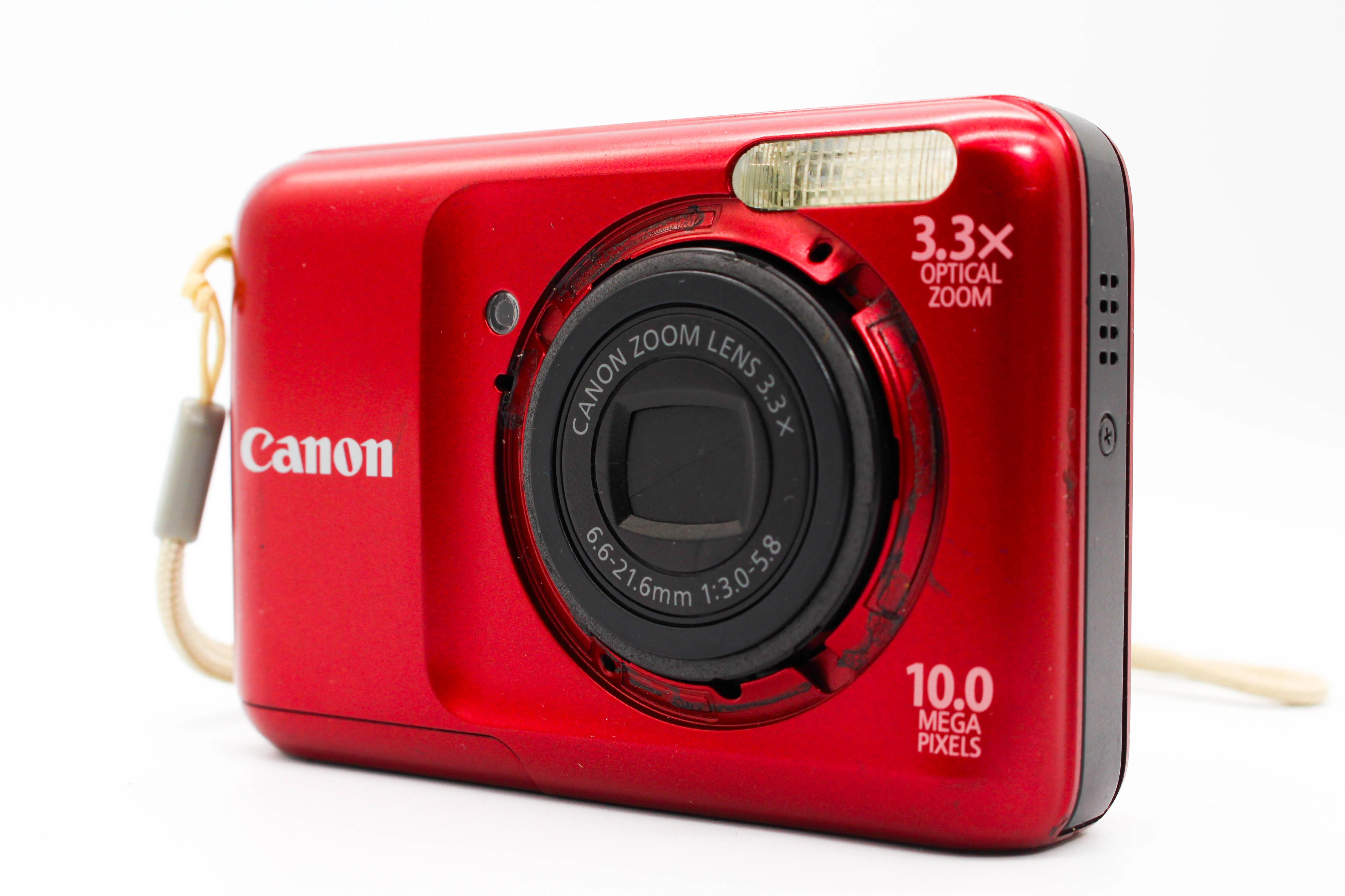 Canon Powershot A800 SD Card Compact Digital Photo Video Retro Camera Digicam - Tested Bundle