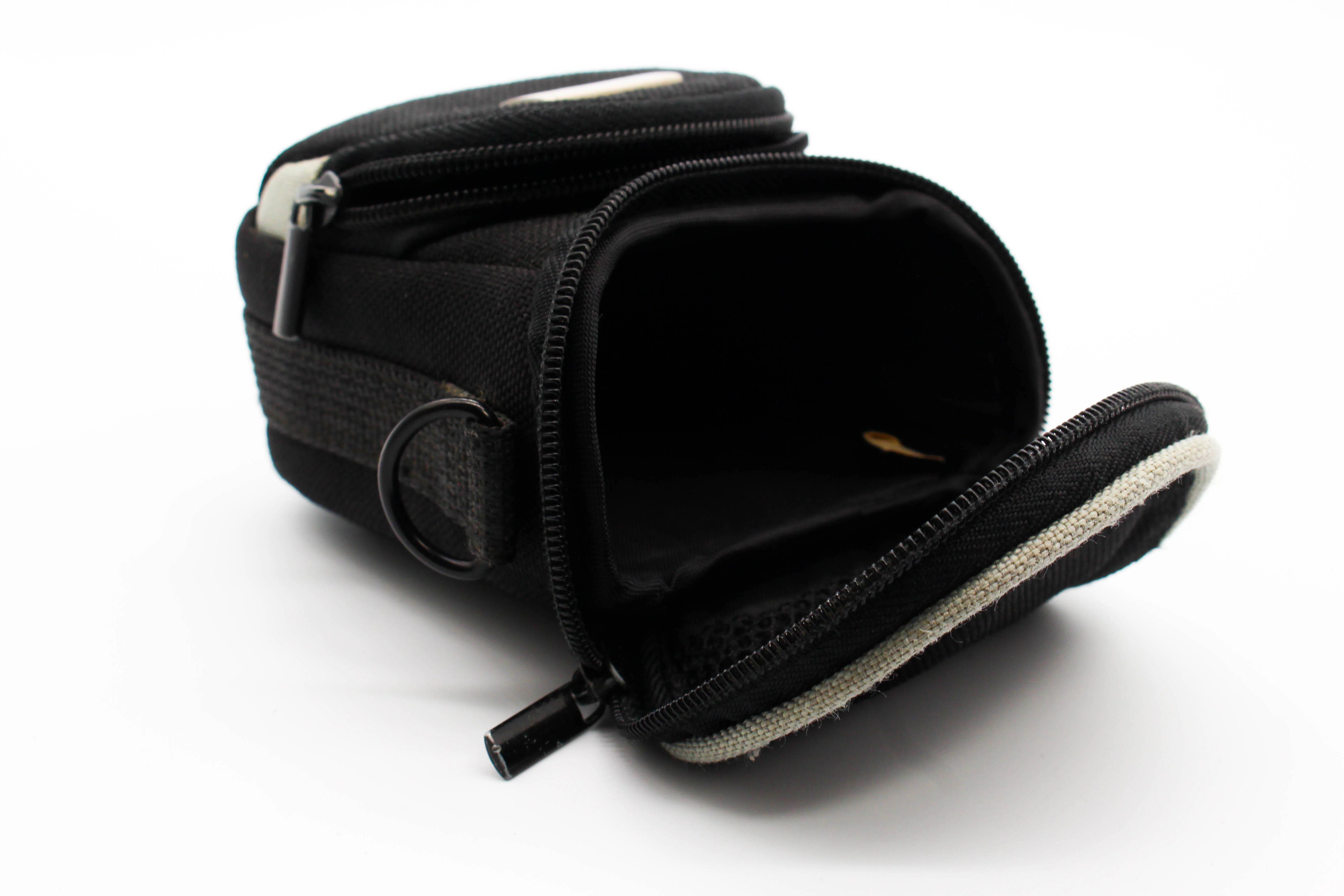 Canon PowerShot CorDura Small Camera Carry Pouch Bag For Digicam Compact Cameras Black - Image 5
