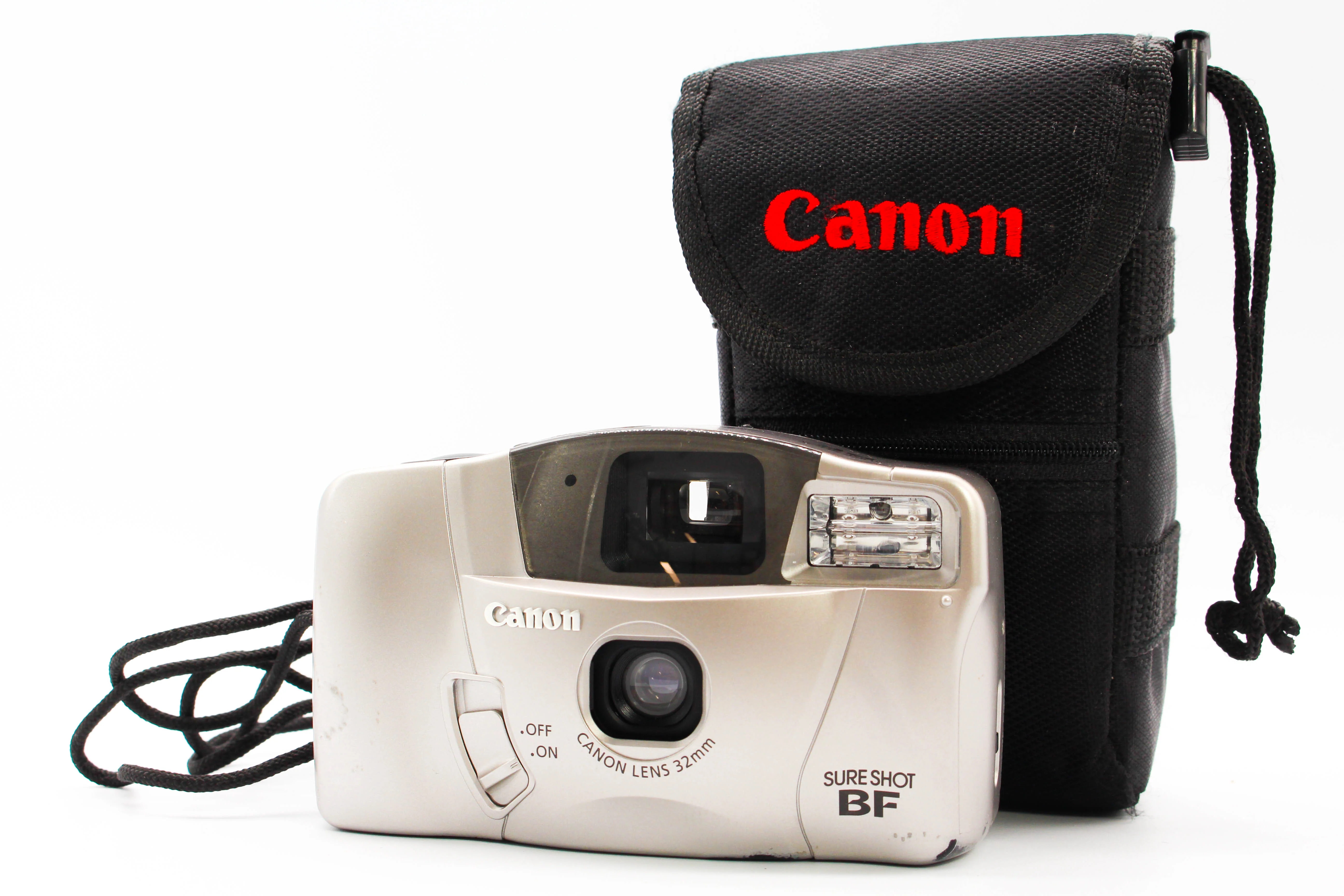 Canon Sureshot BF 35mm Compact Point And Shoot Film Camera  - Tested Bundle - Image 2