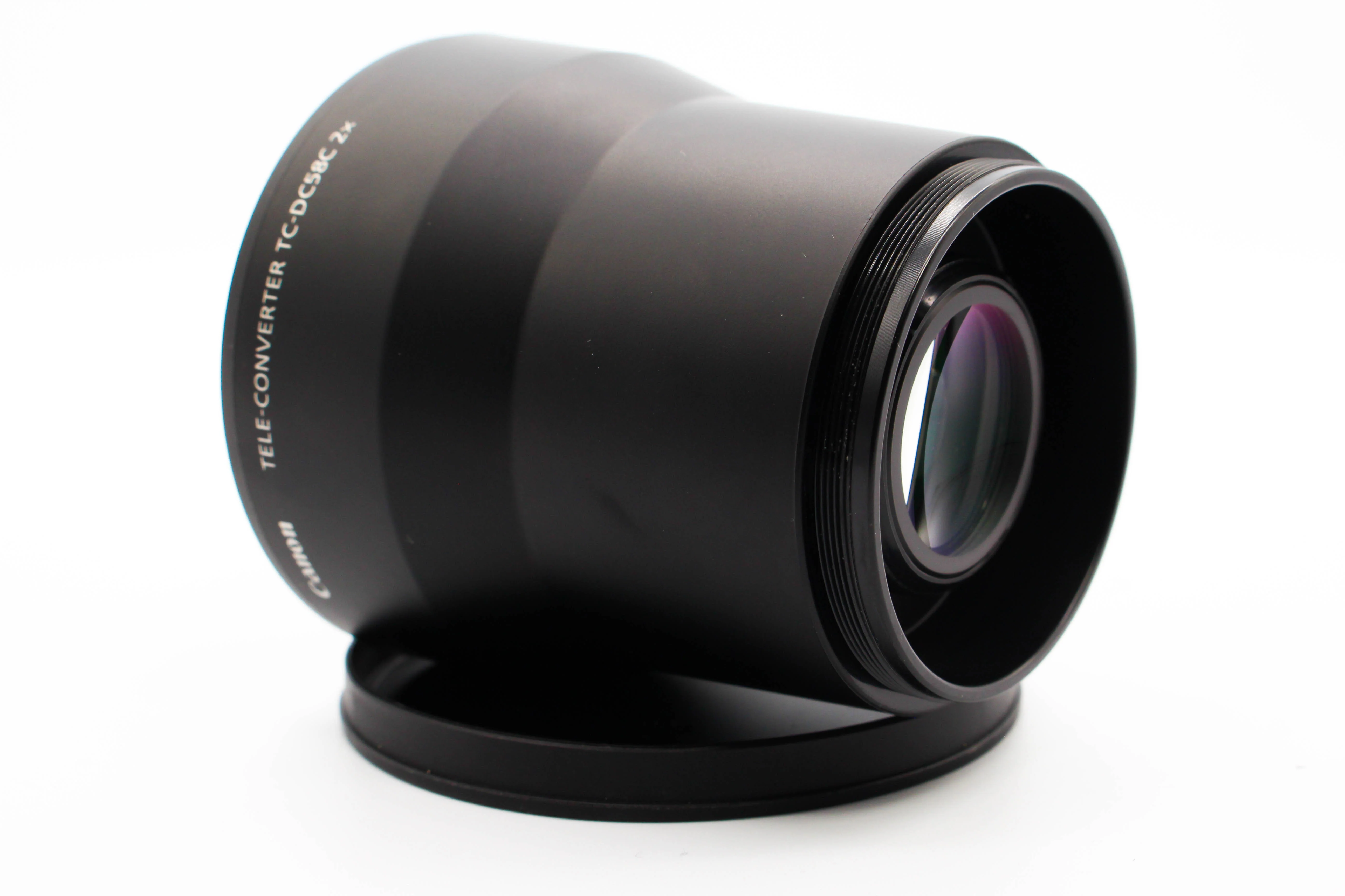 Canon TC-DC58X 2.0X 58mm Tele-Converter Lens With LA-DC58H Adapter For Camcorders Camera - Tested Excellent - Image 5
