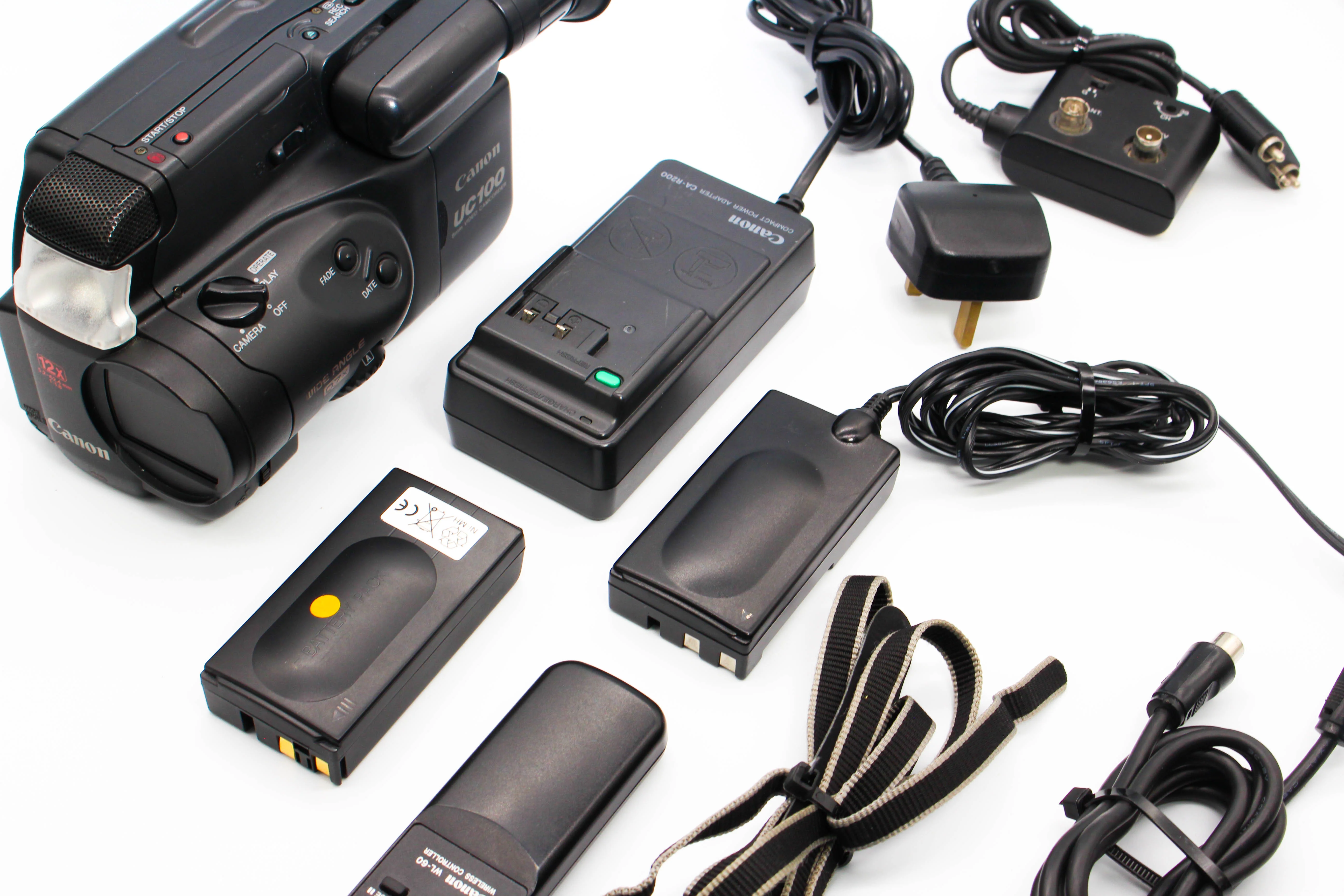 Canon UC100E Video8 8mm Handycam Camcorder Camera - Tested Bundle Excellent - Image 2