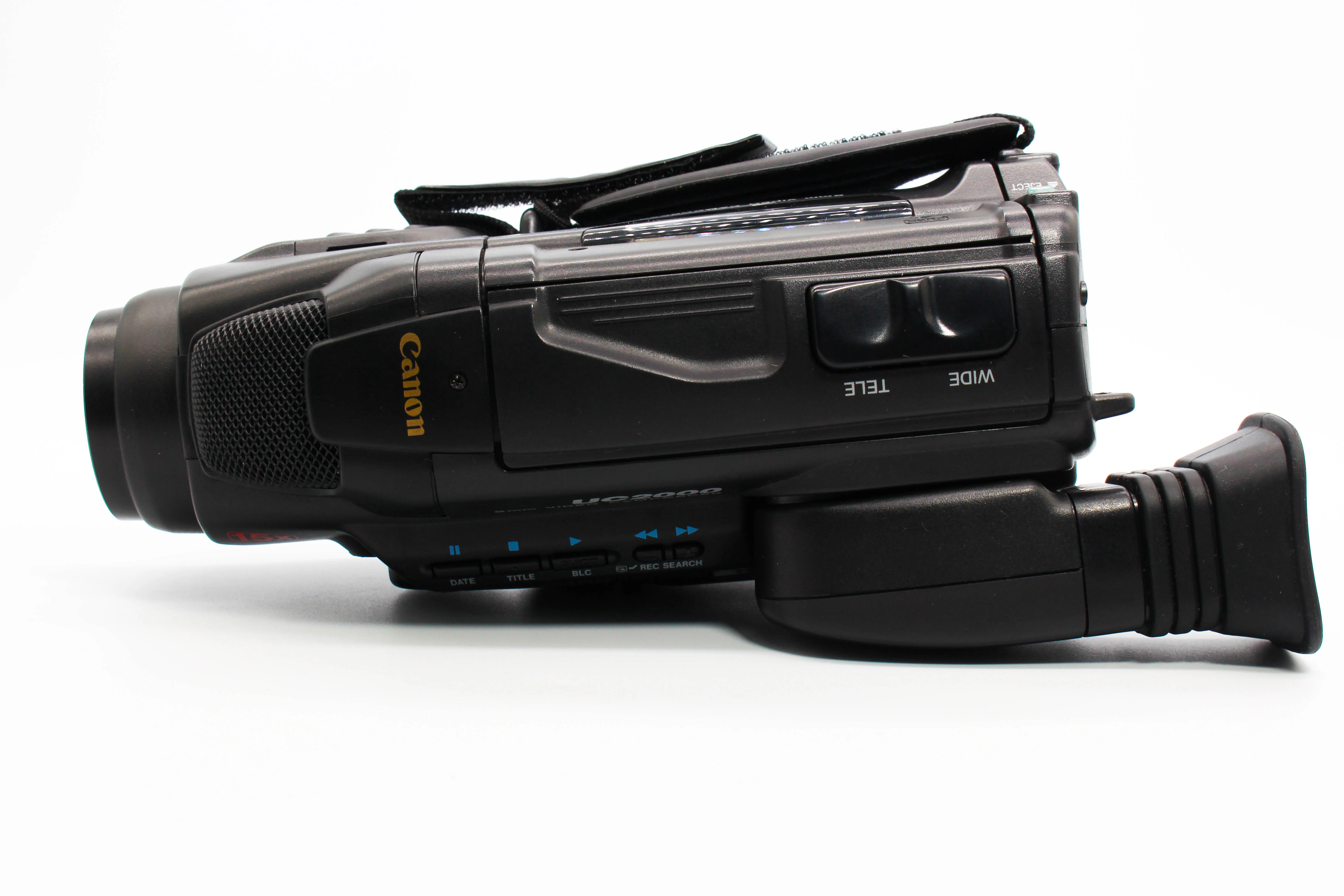 Canon UC2000E Video8 8mm Handycam Camcorder Camera - Tested Bundle Excellent - Image 7