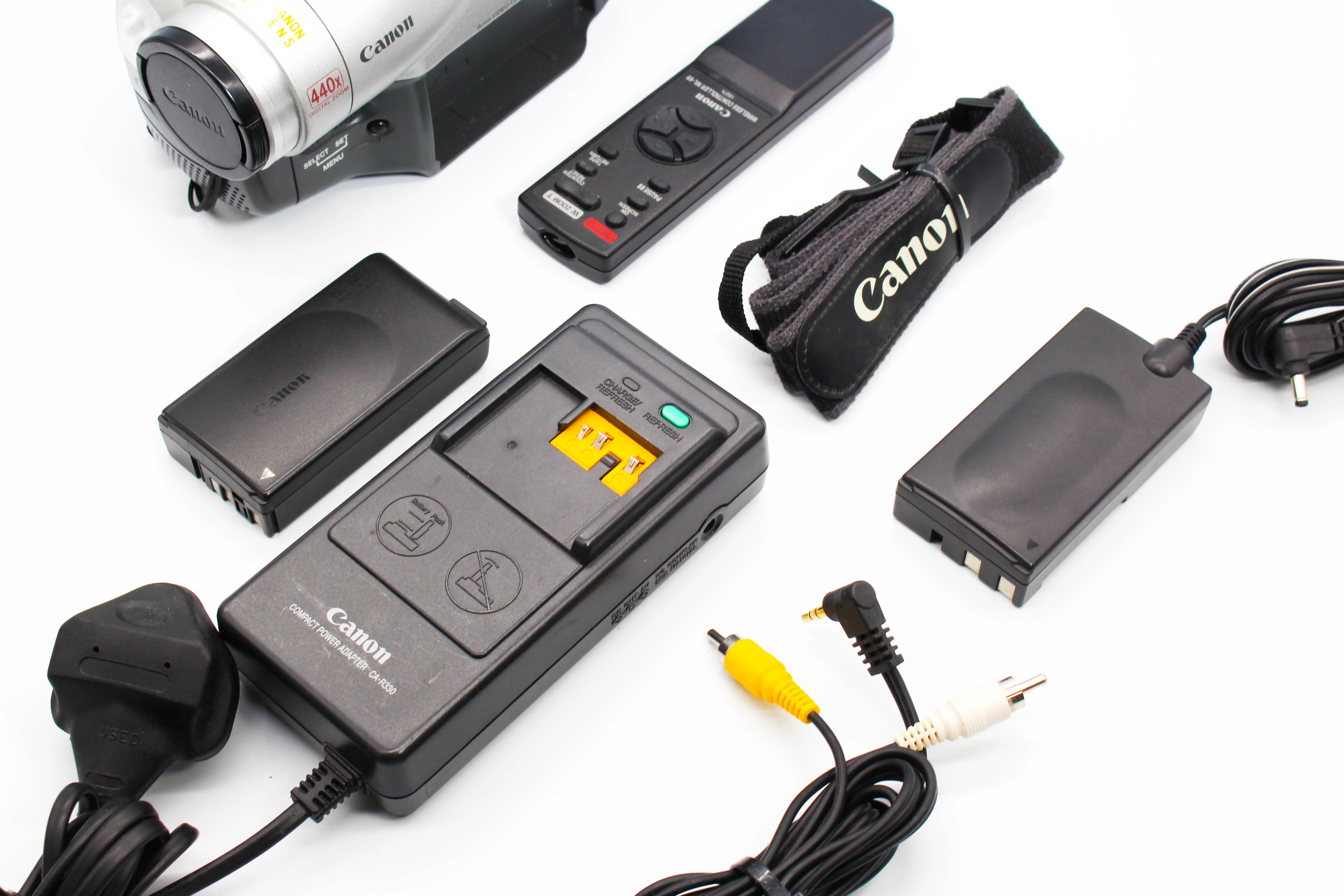 Canon UC8000E Video8 8mm Handycam Video Camcorder Camera - Tested Bundle Excellent - Image 2