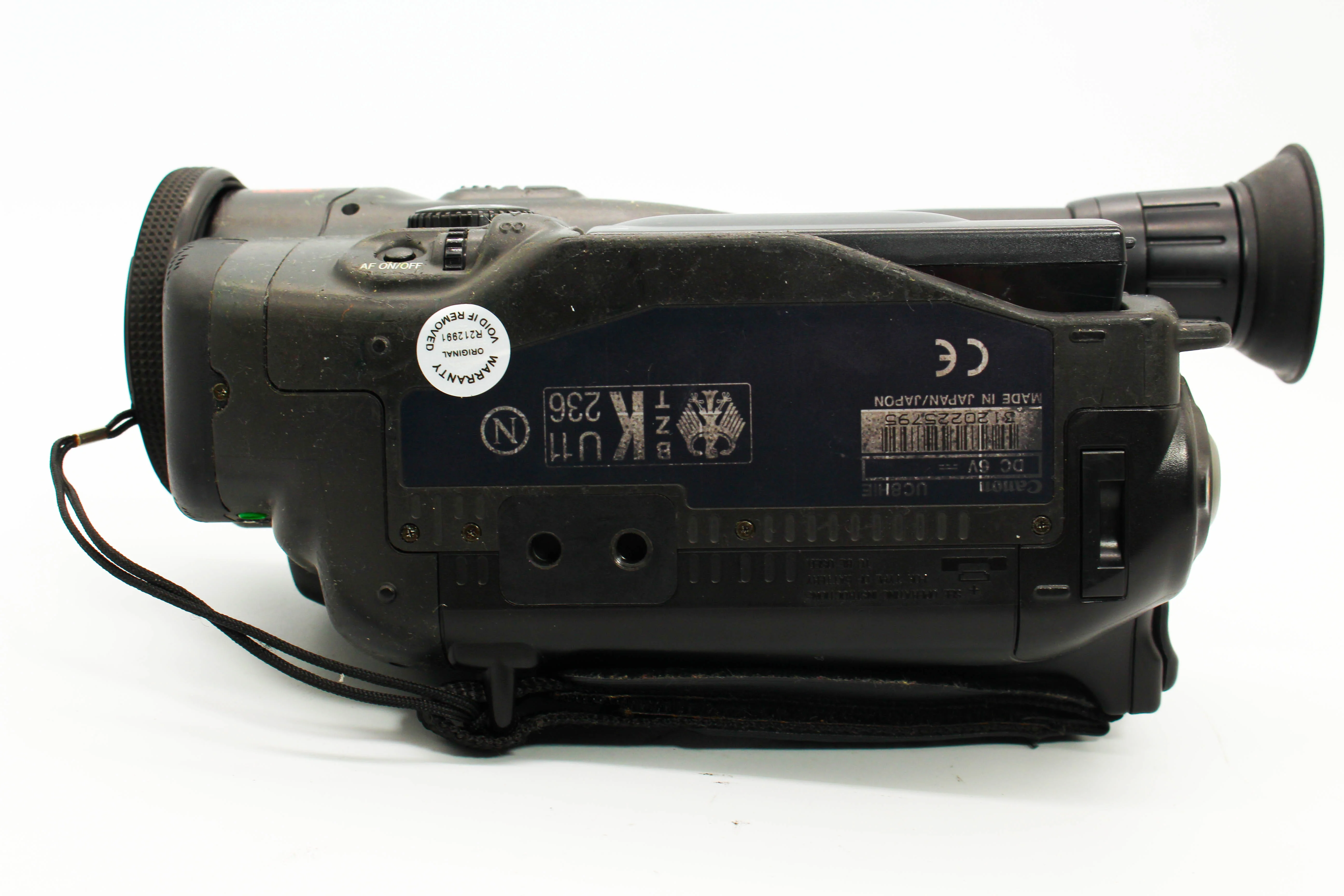 Canon UC8HiE Hi8 8mm Handycam Camera Analog Video Camcorder - Tested Bundle - Image 7