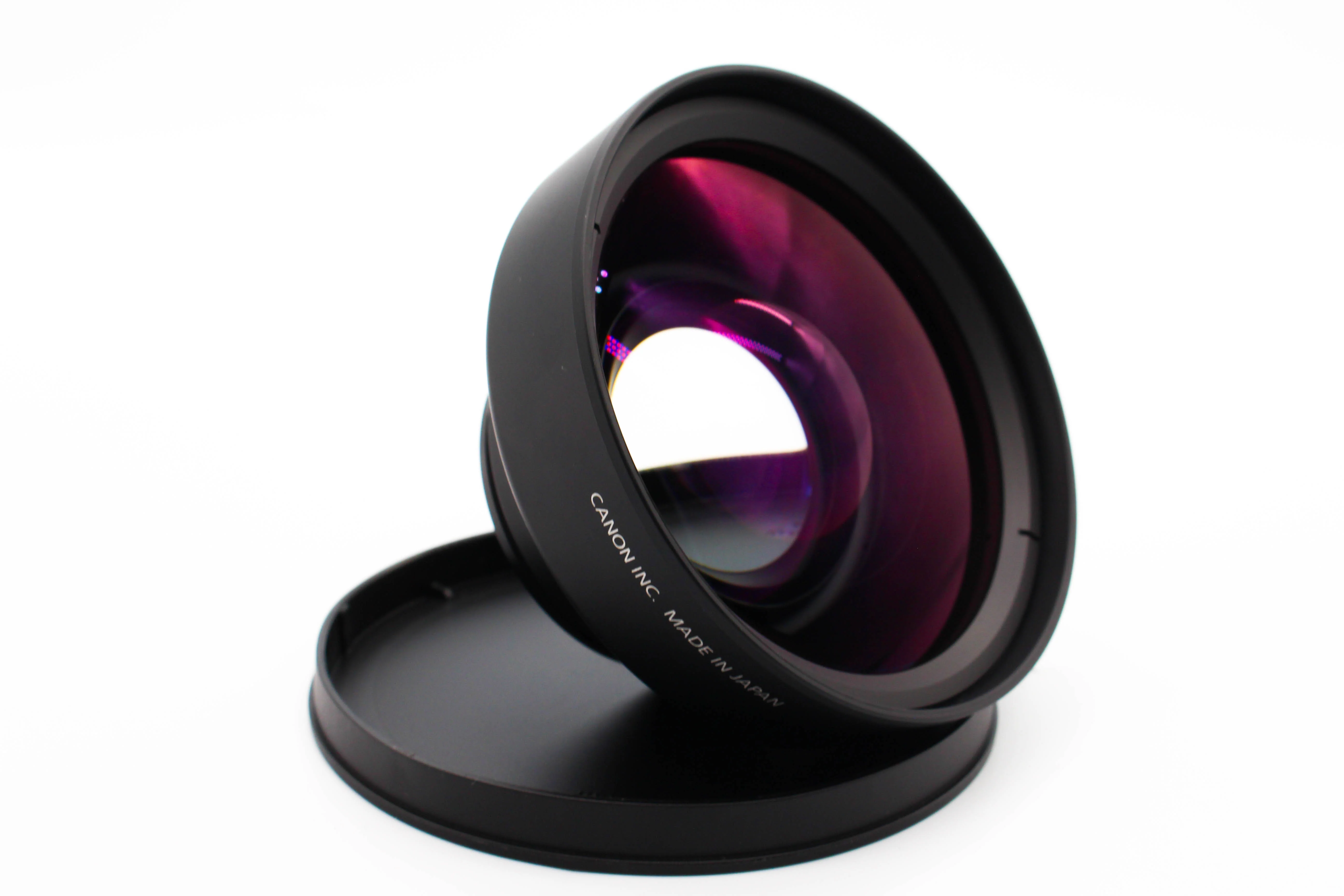 Canon WC-DC58B 0.75X 58mm Wide Converter Lens With LA-DC58H Adapter For Camcorders Camera - Tested Excellent - Image 3