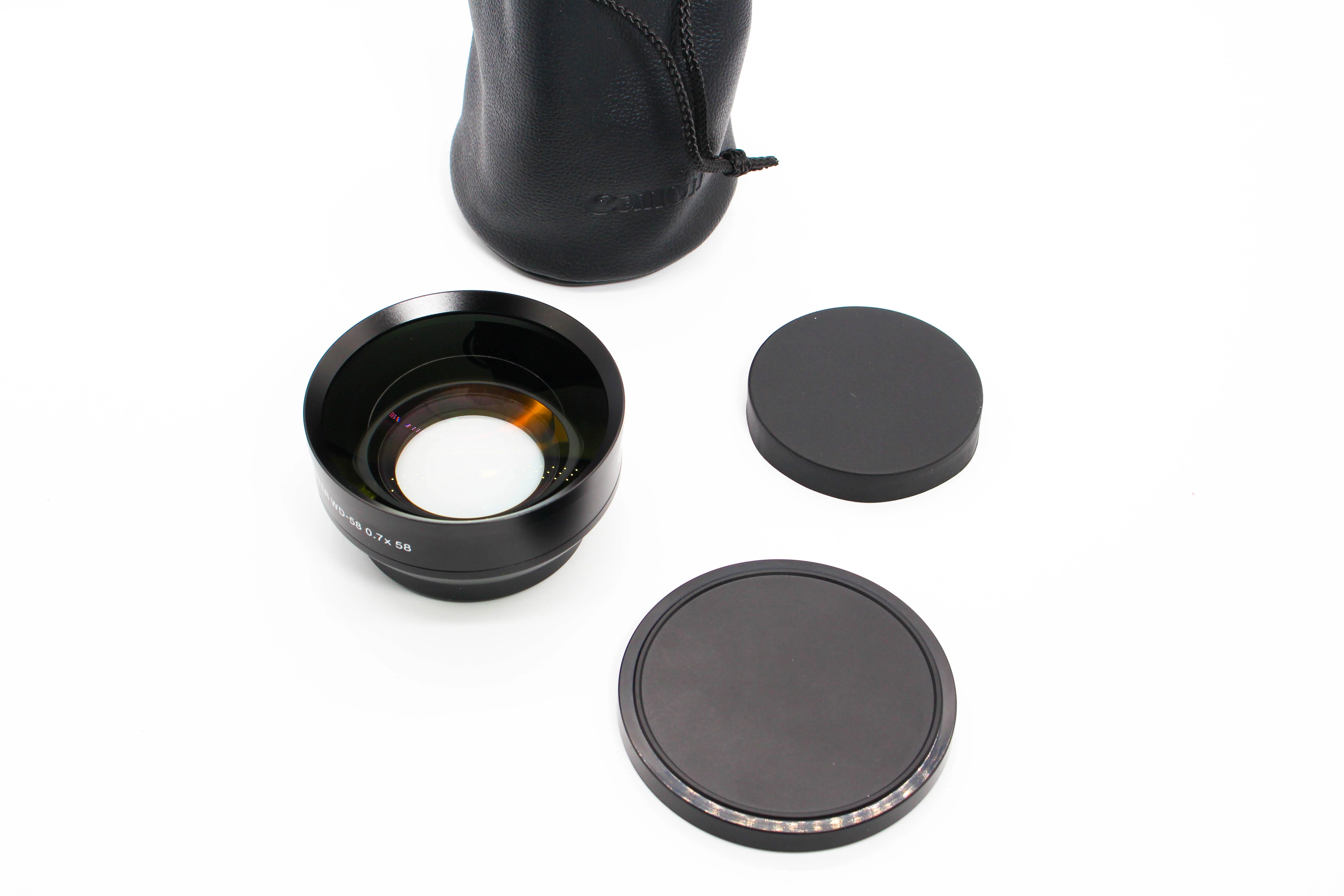 Canon WD-58 0.7x 58mm Wide Angle Converter Lens For Camcorder Camera - Tested Bundle Excellent - Image 2