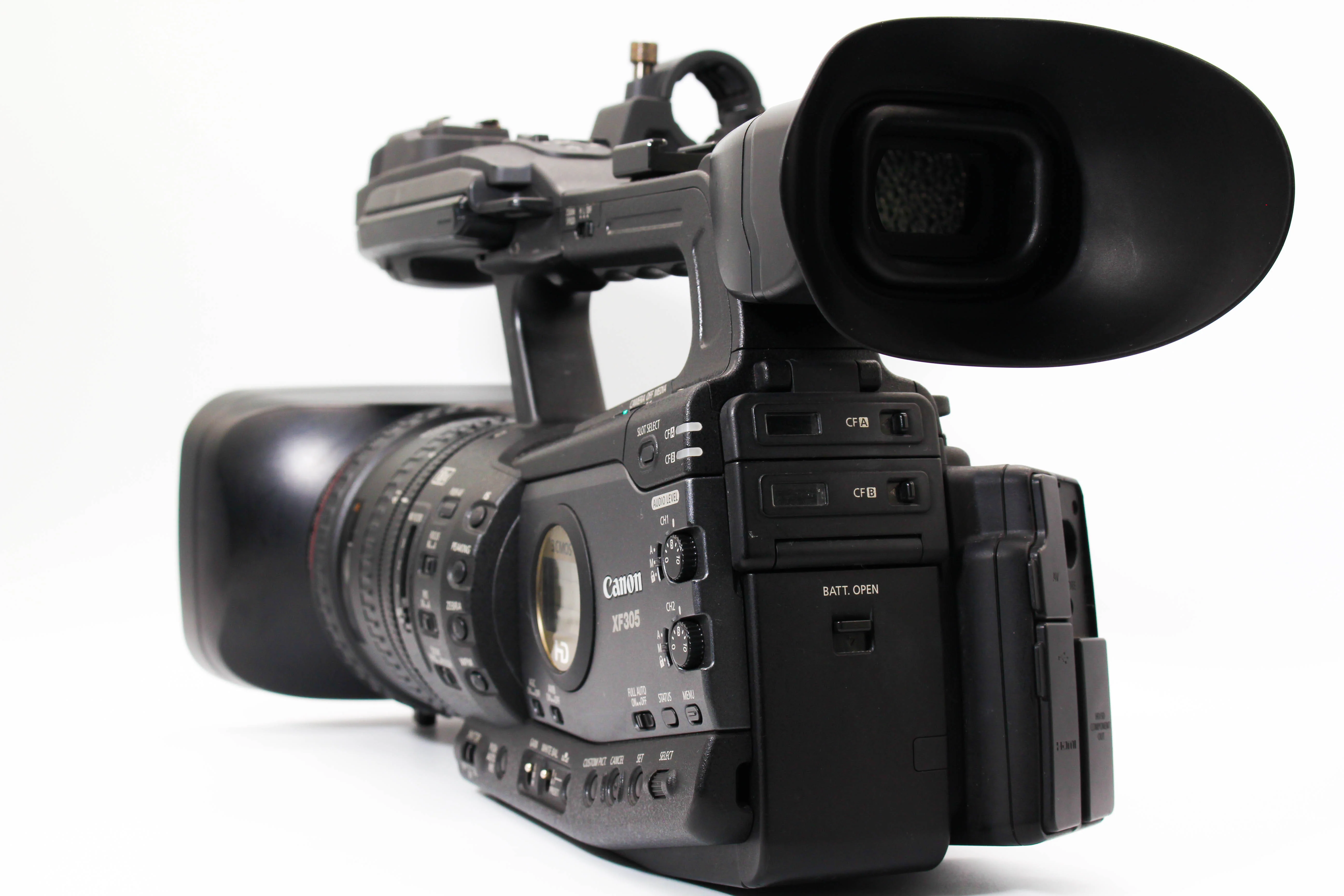 Canon XF305 HD Professional Digital Video Camera Camcorder (Read) - Tested Bundle Good - Image 2