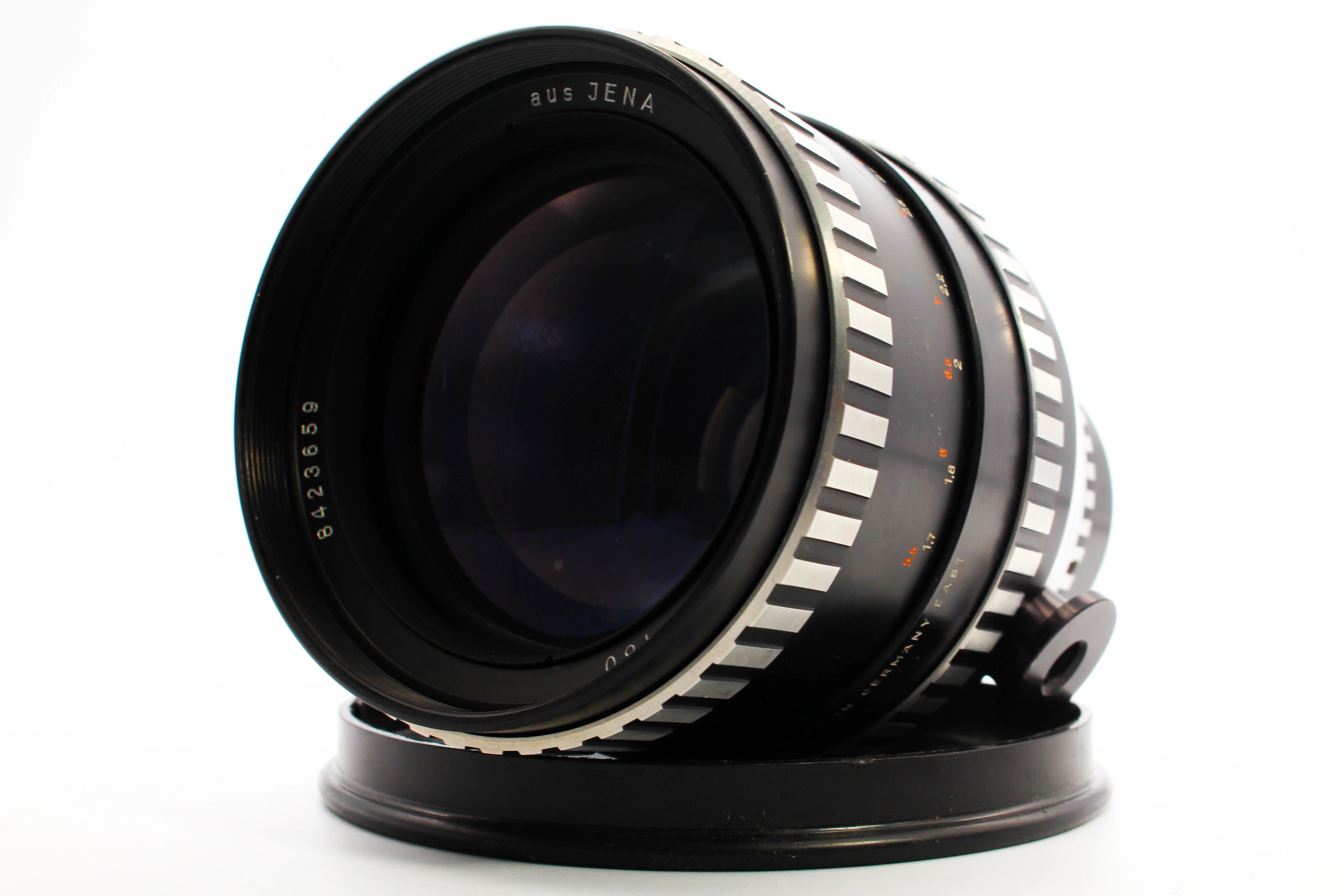 Carl Zeiss Jena 180mm f/2.8 Praktica Mount Telephoto Lens For Vintage Film SLR Cameras - Tested Bundle Excellent