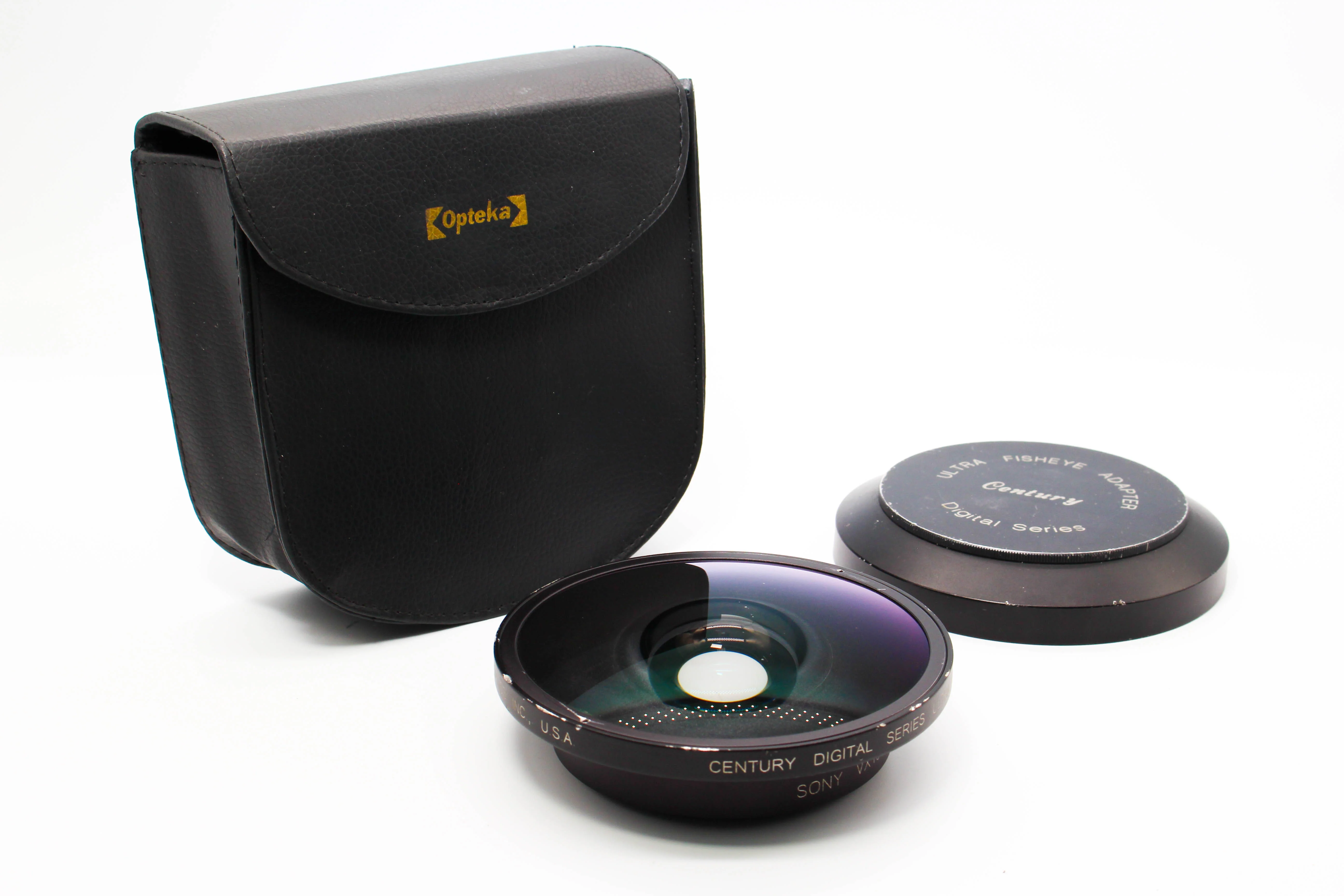 Century Optics MK1 0.3X VX1000 Bayo Mount Fisheye Lens For Camcorders - Very Rare