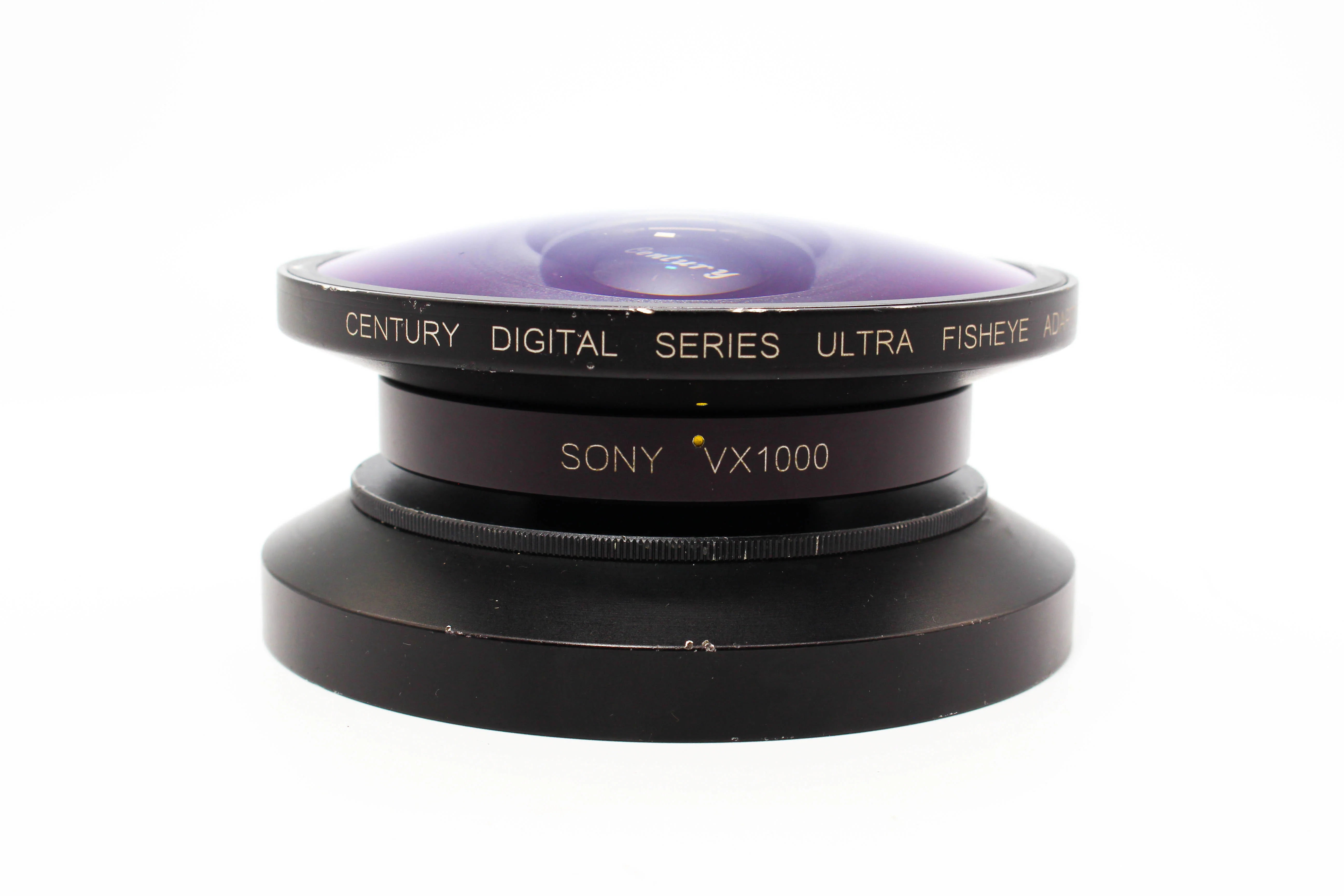 Century Optics MK1 0.3X VX1000 Bayo Mount Fisheye Lens For Camcorders - Very Rare - Image 3
