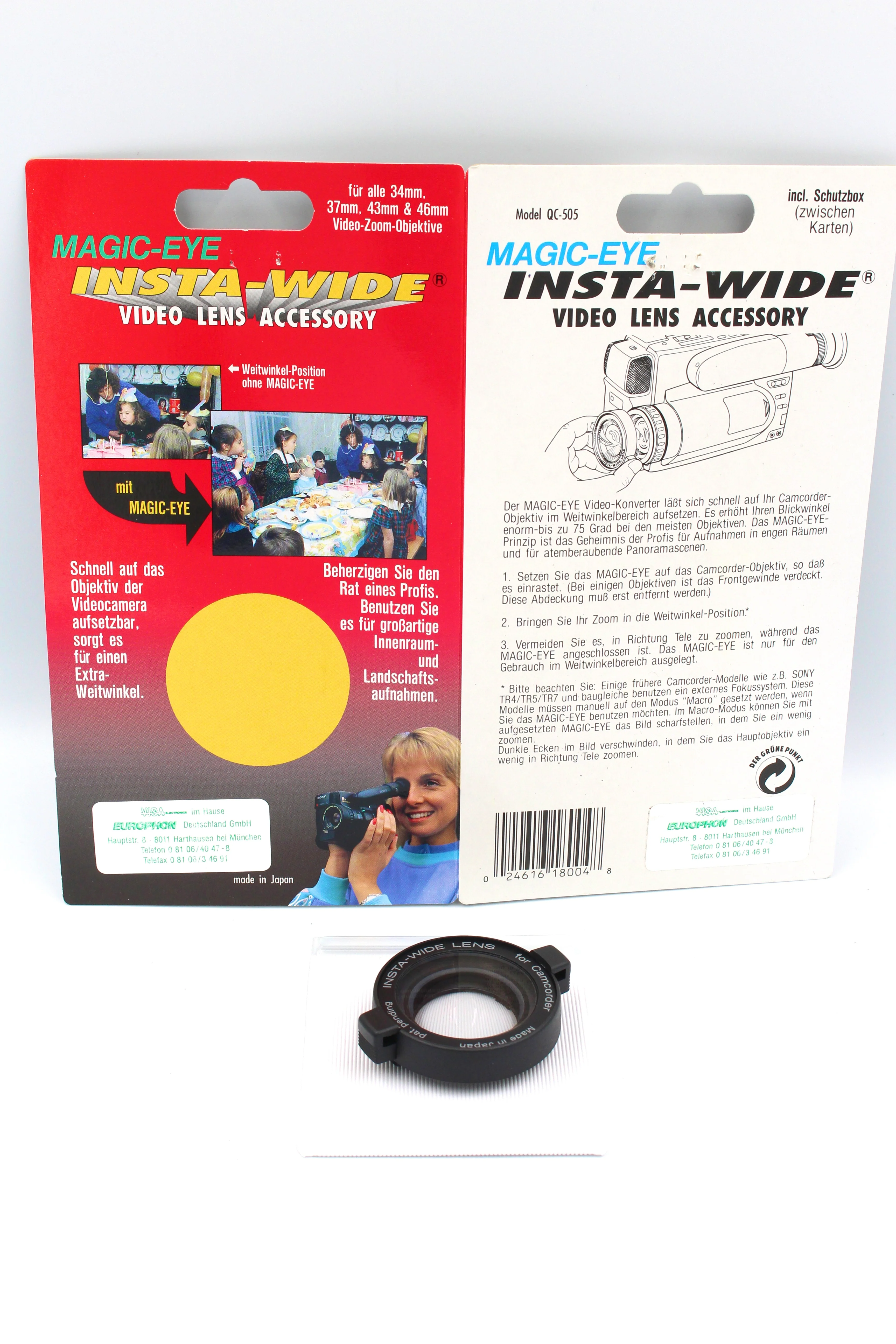 Raynox Insta-Wide QC-505 Clip-on Wide Angle Lens (34mm - 46mm) - Image 4