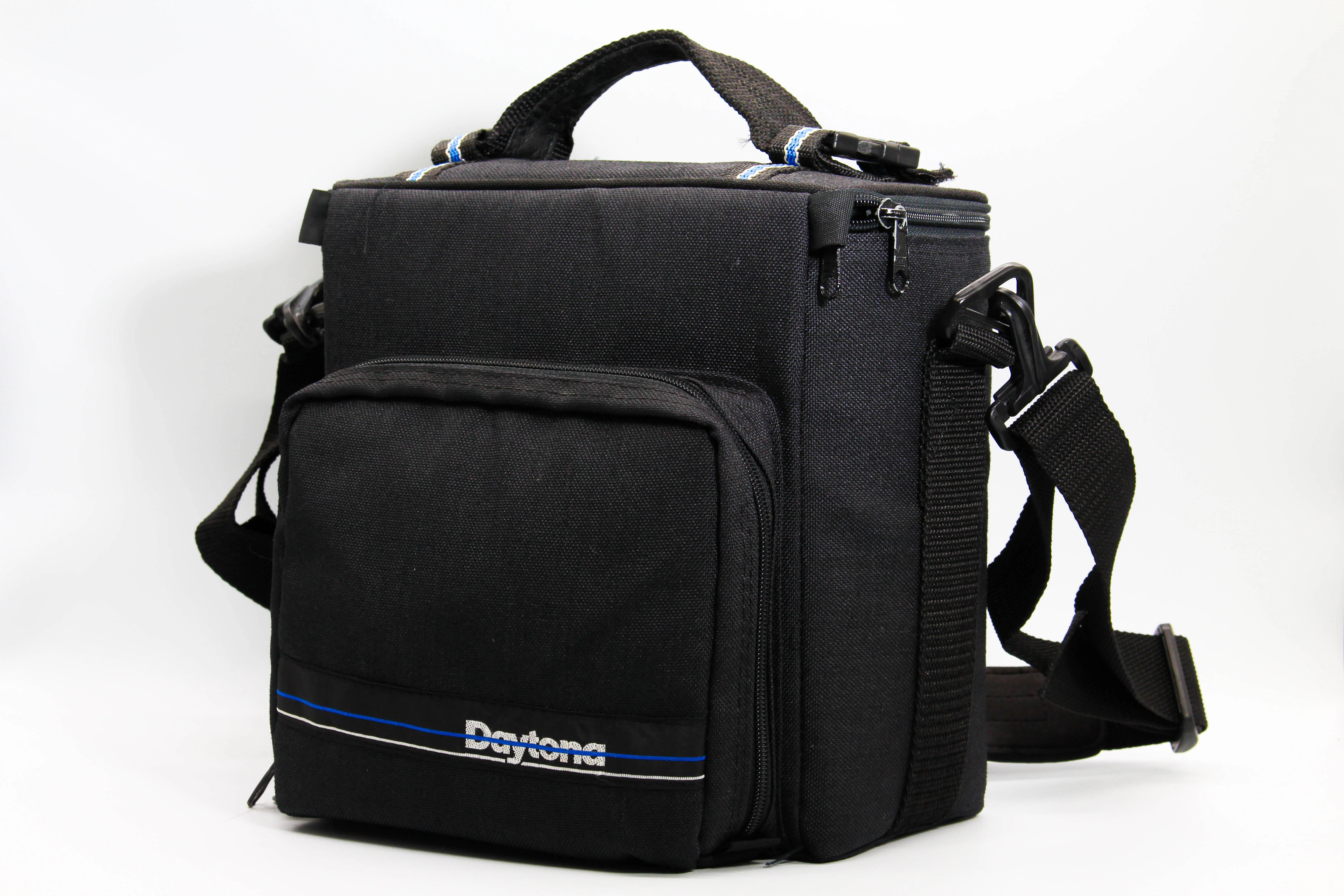 Daytona Shoulder Carry Camera Bag with Strap For Camcorder DSLR Drone Black