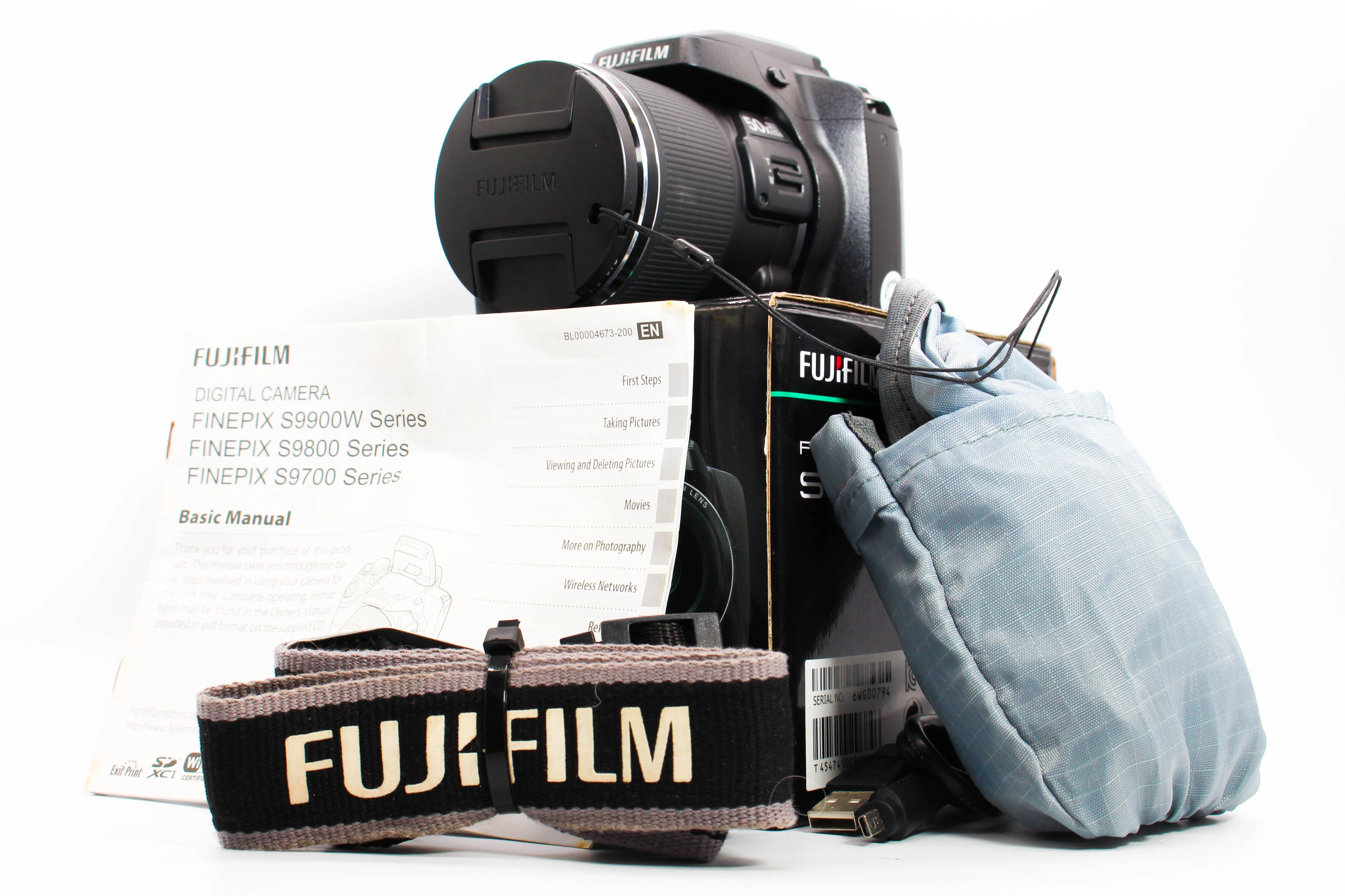 FujiFilm FinePix S9900W SD Card Digital Retro Photo Video Camera Digicam - Tested Bundle Excellent - Image 2