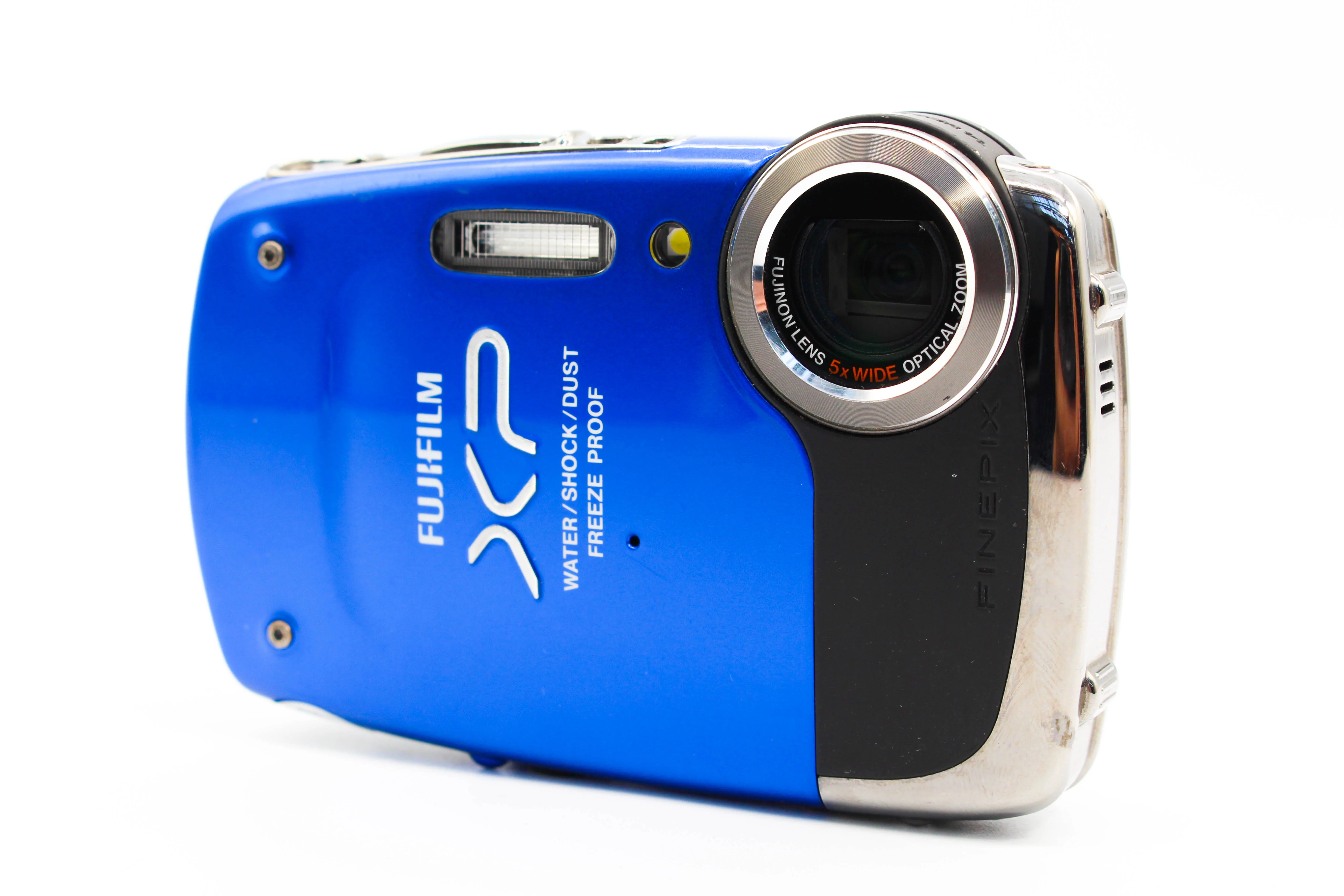 FujiFilm FinePix XP20 SD Card Waterproof Compact Digital Photo Video Retro Camera Digicam - Tested Bundle Excellent