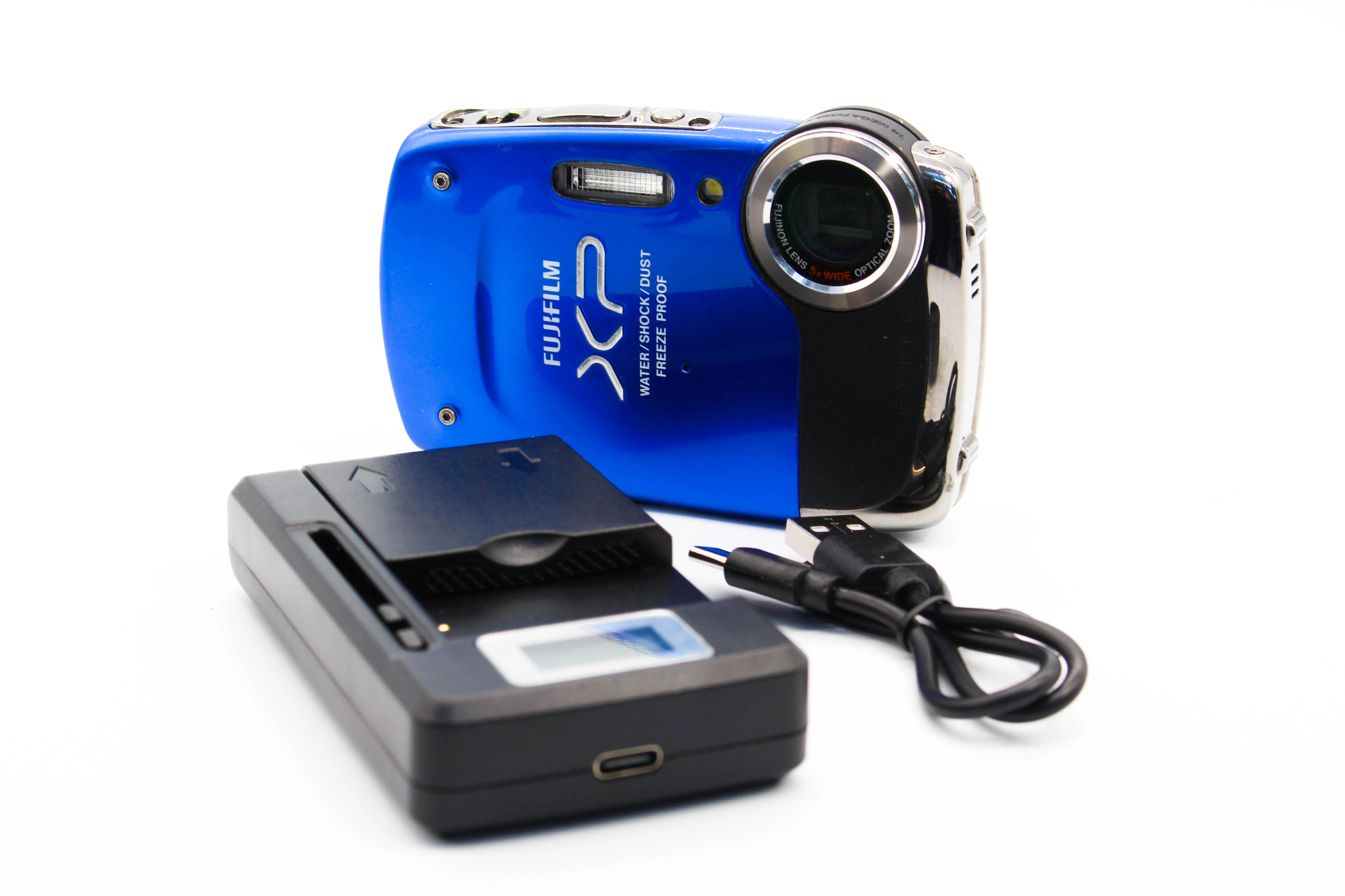 FujiFilm FinePix XP20 SD Card Waterproof Compact Digital Photo Video Retro Camera Digicam - Tested Bundle Excellent - Image 2