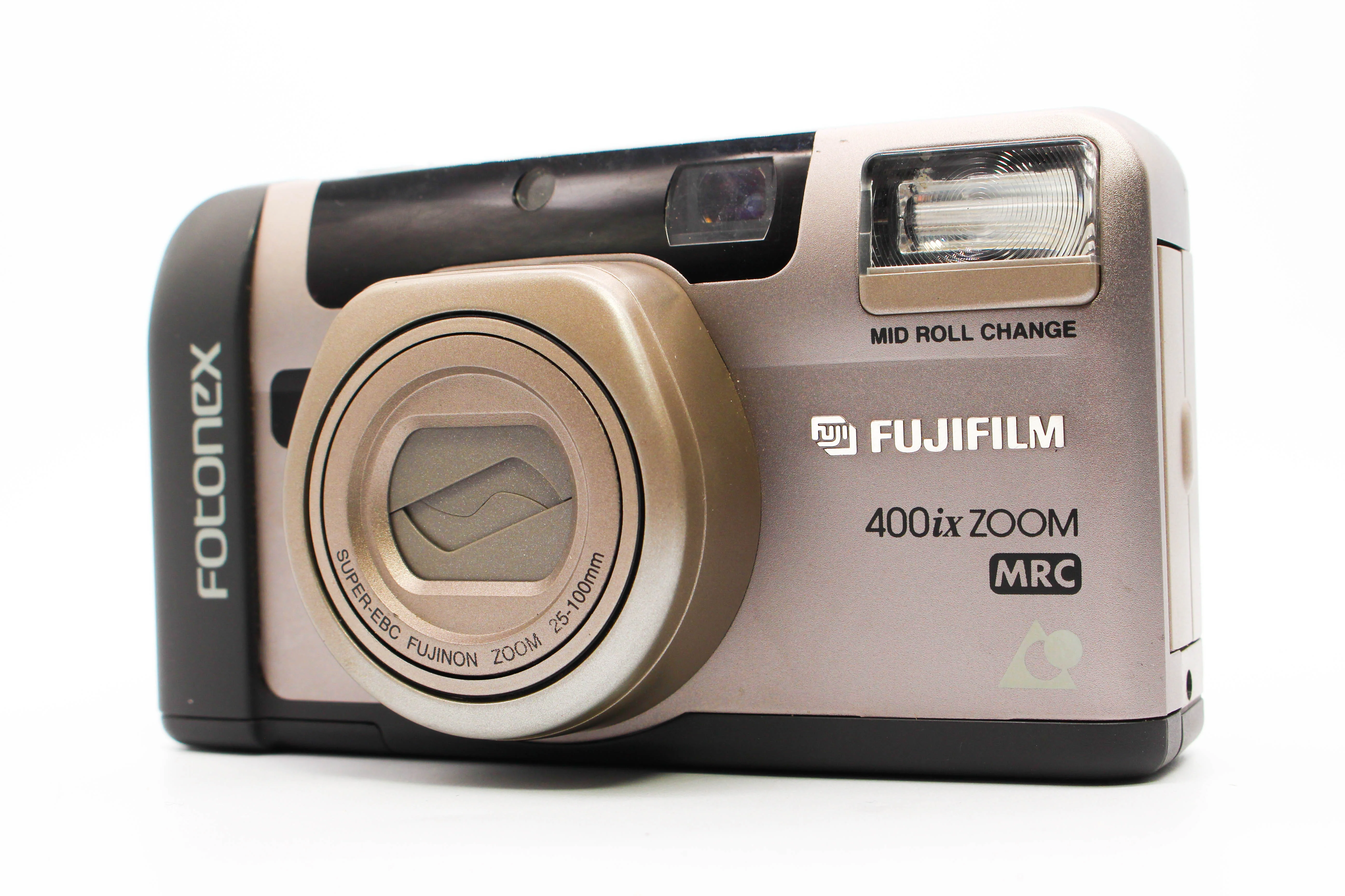 FujiFilm Fotonex 400ix Zoom MRC APS Point and Shoot 35mm Compact Film Camera - Tested Bundle