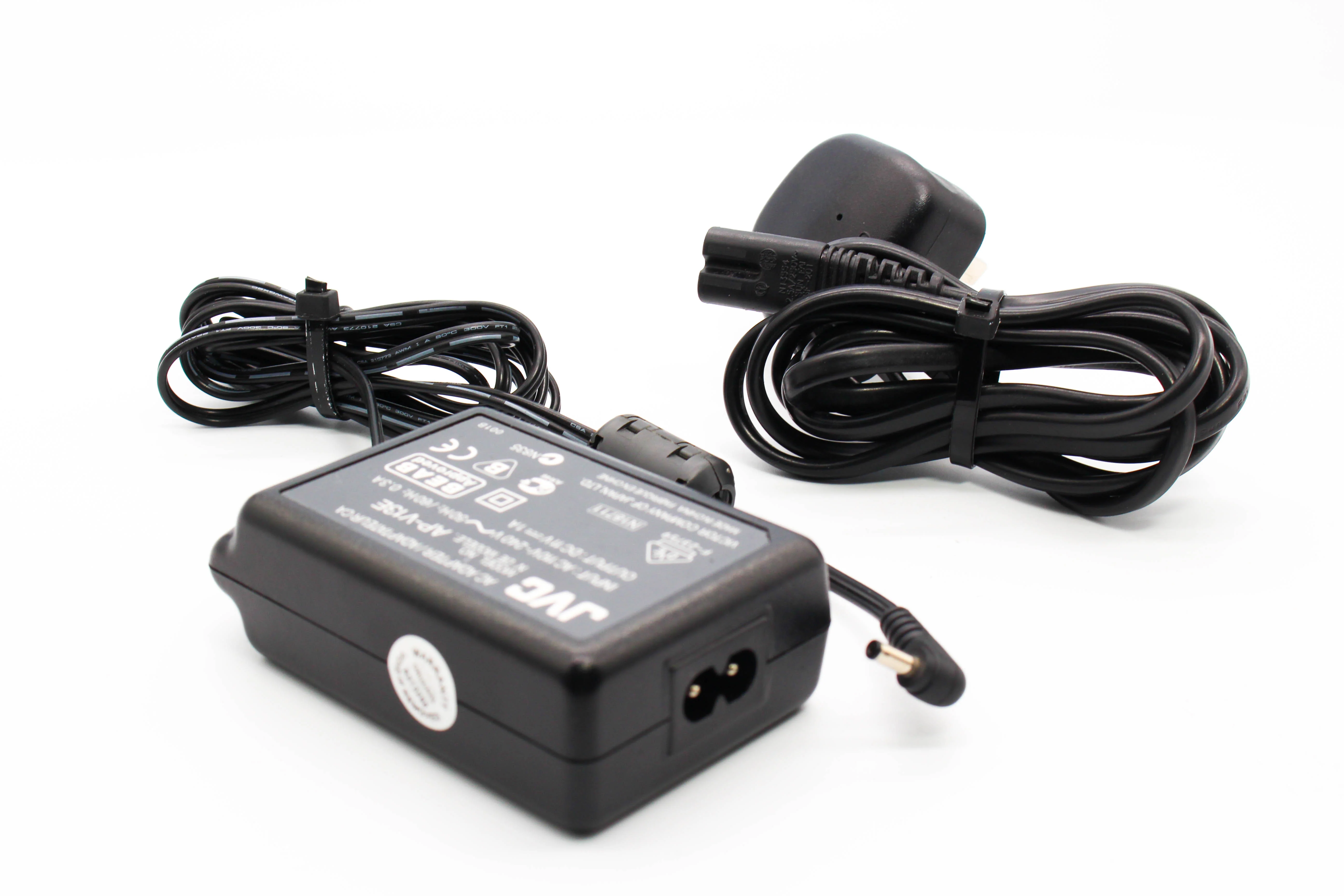 JVC AP-V13E AC Compact Power Adapter Mains Charger For Camcorder Handycam - Tested Excellent