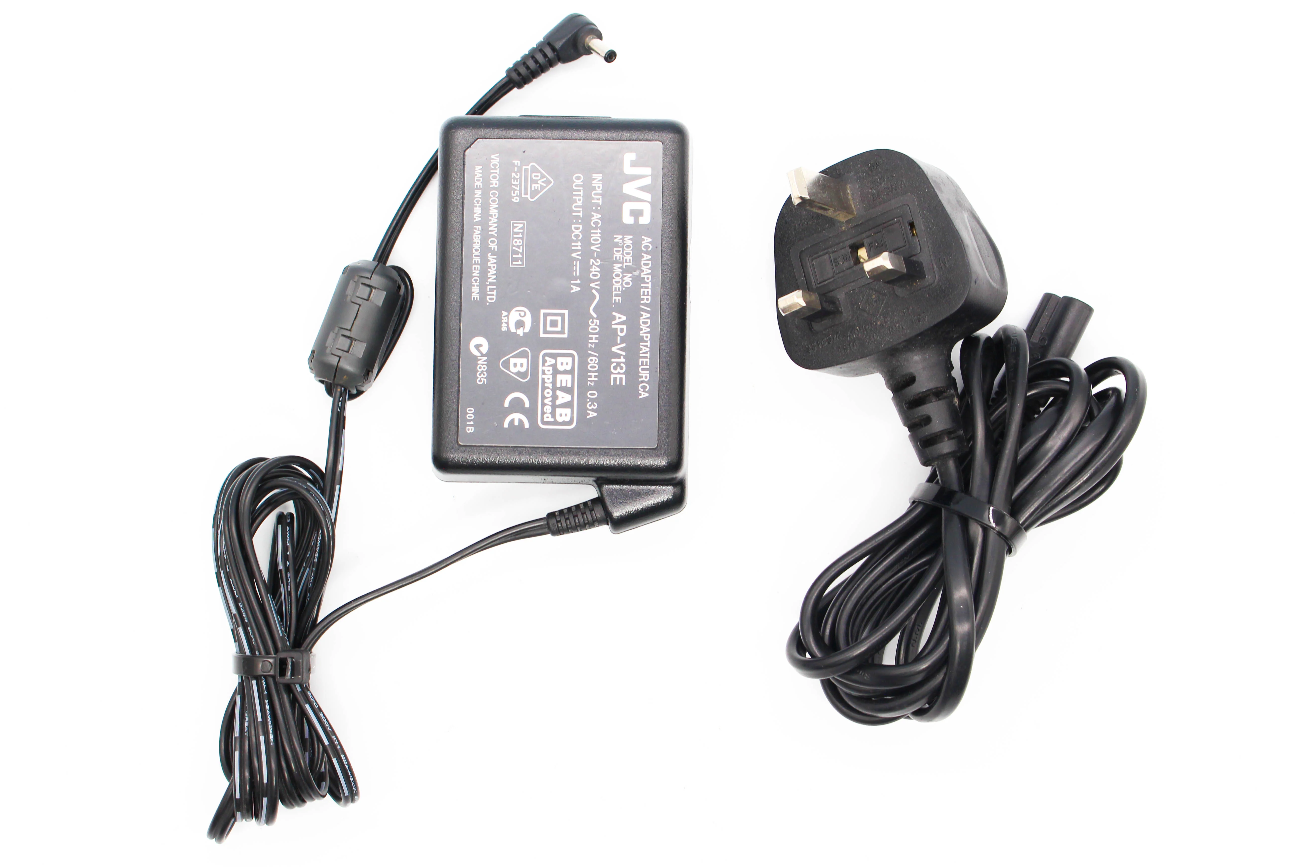 JVC AP-V13E AC Compact Power Adapter Mains Charger For Camcorder Handycam - Tested Excellent - Image 6