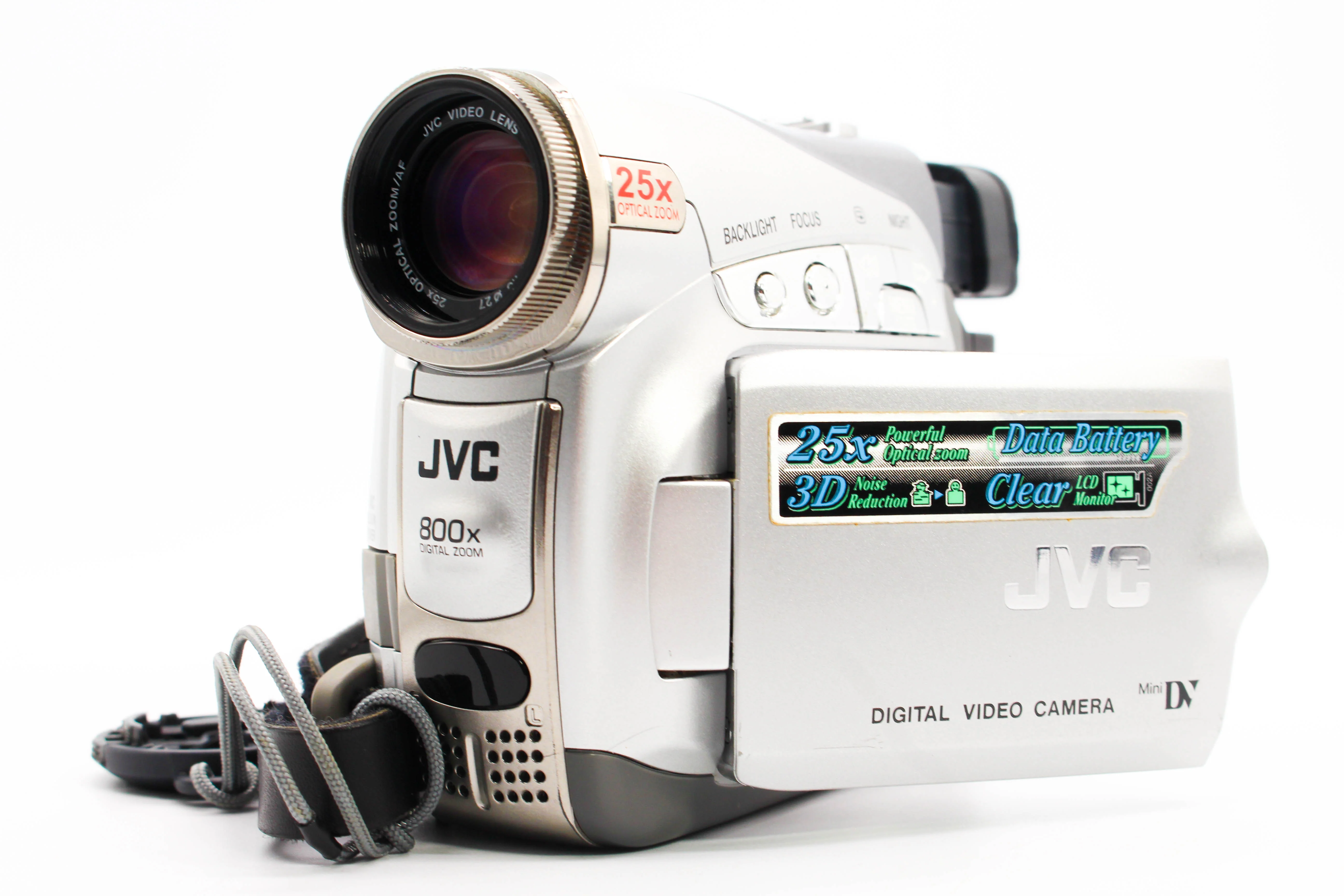 JVC GR-D240EK MiniDV Digital Video Handycam Camcorder Camera - Tested Bundle Excellent