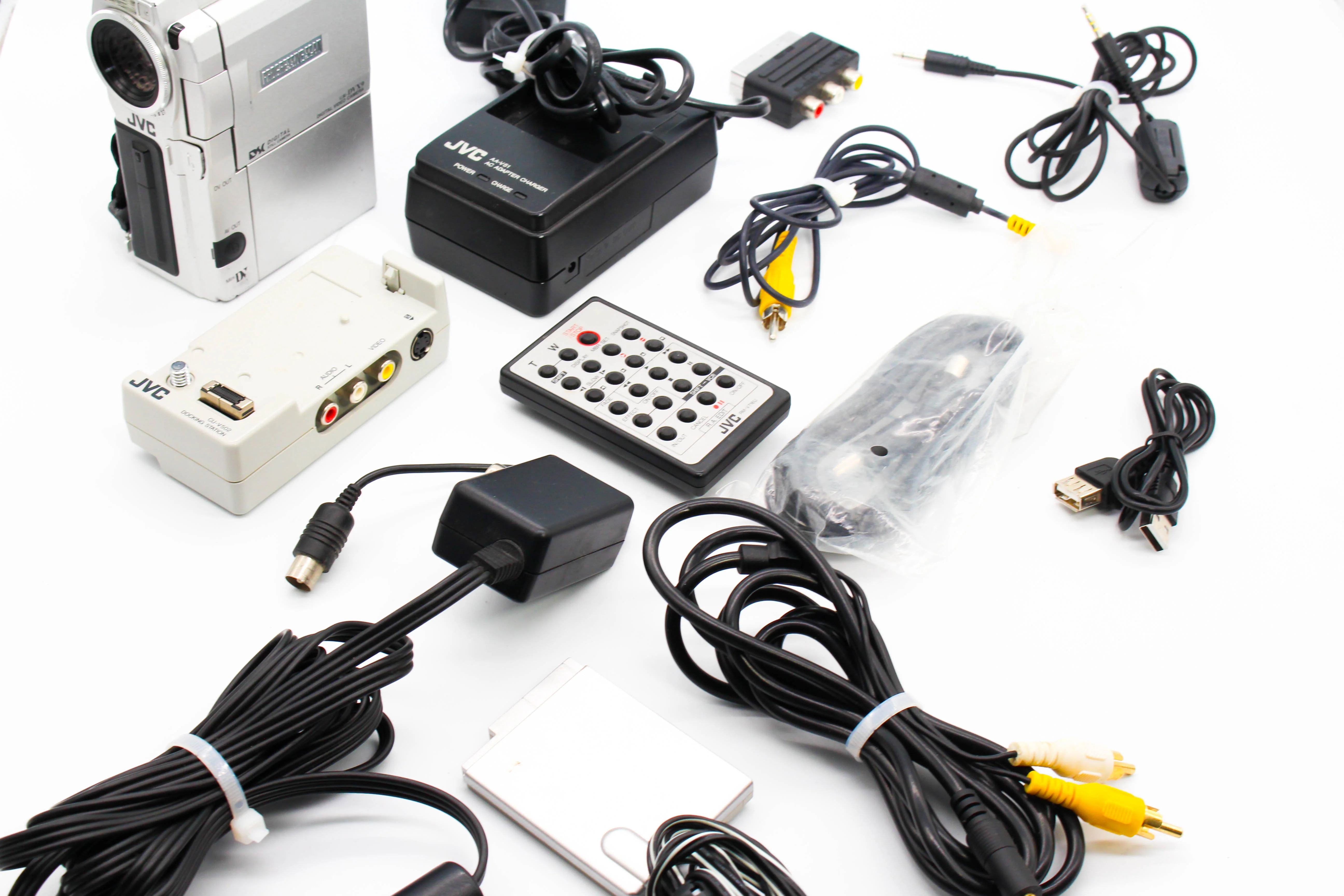 JVC GR-DVX9E MiniDV Digital Video Handycam Camcorder Camera - Tested Bundle - Image 2