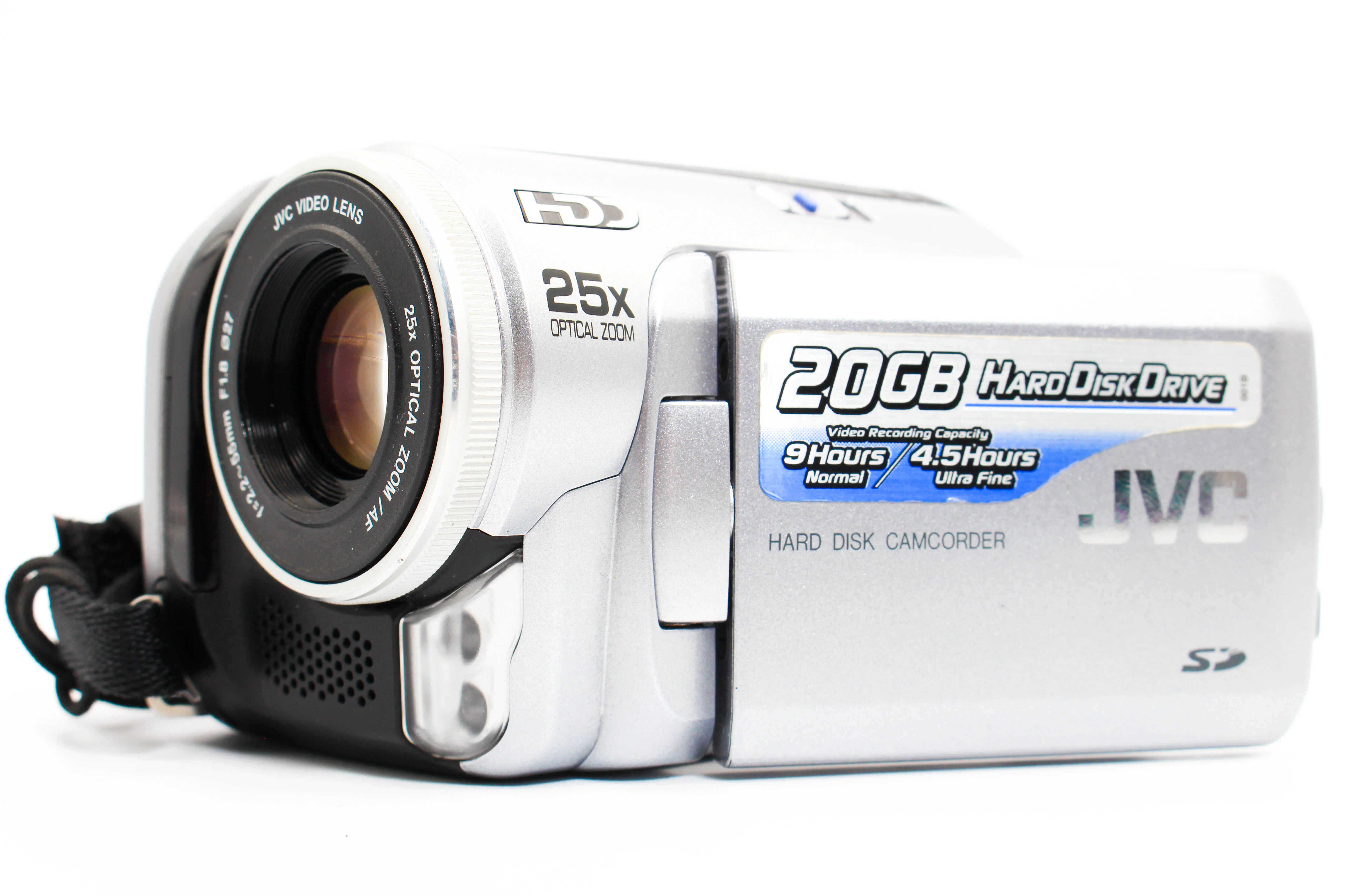 JVC GZ-MG20EK HD HDD Hard Disk Digital Video Camcorder Camera - Tested Bundle Excellent