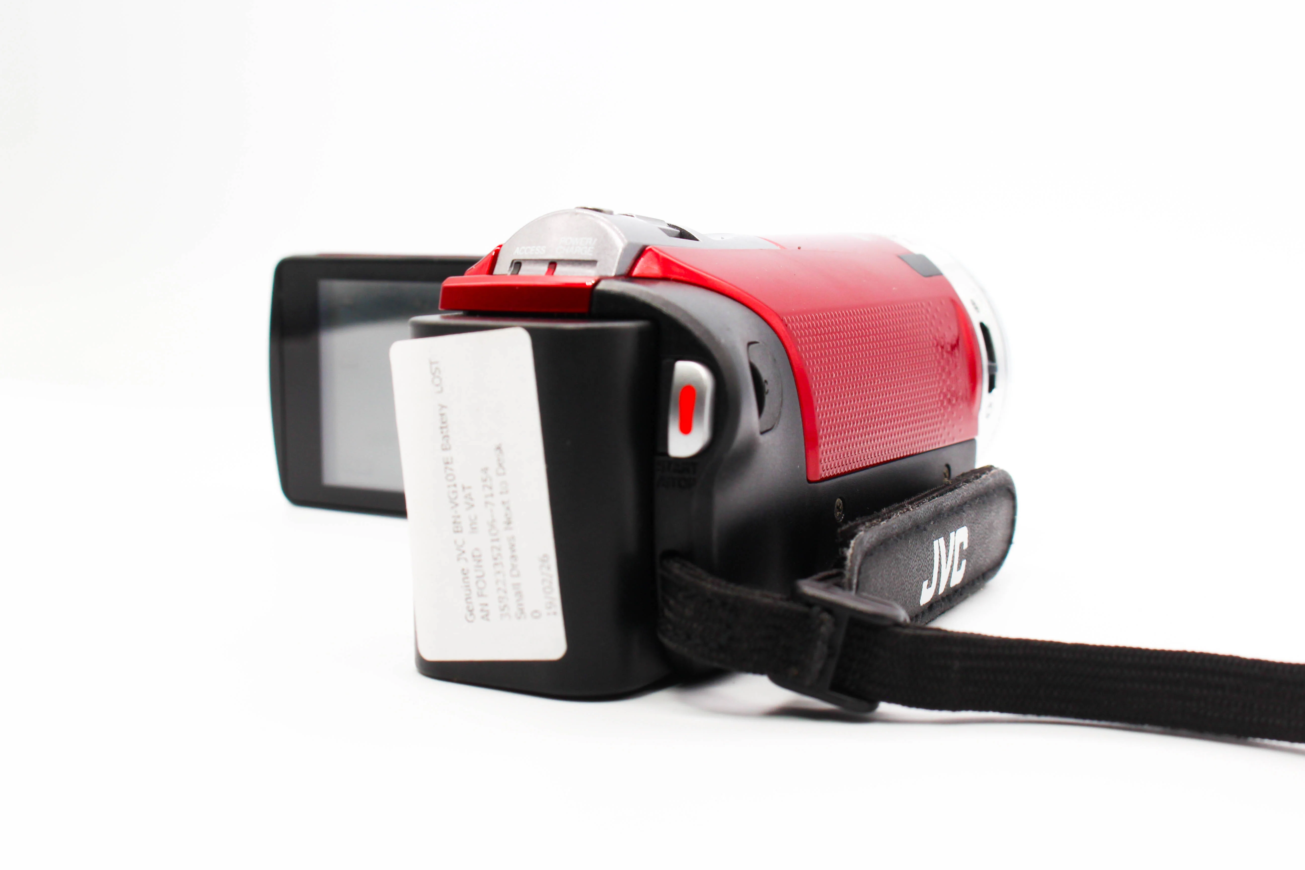 JVC GZ-E325-R HD SD Card Video Handycam Camcorder Camera - Tested Bundle Excellent - Image 4