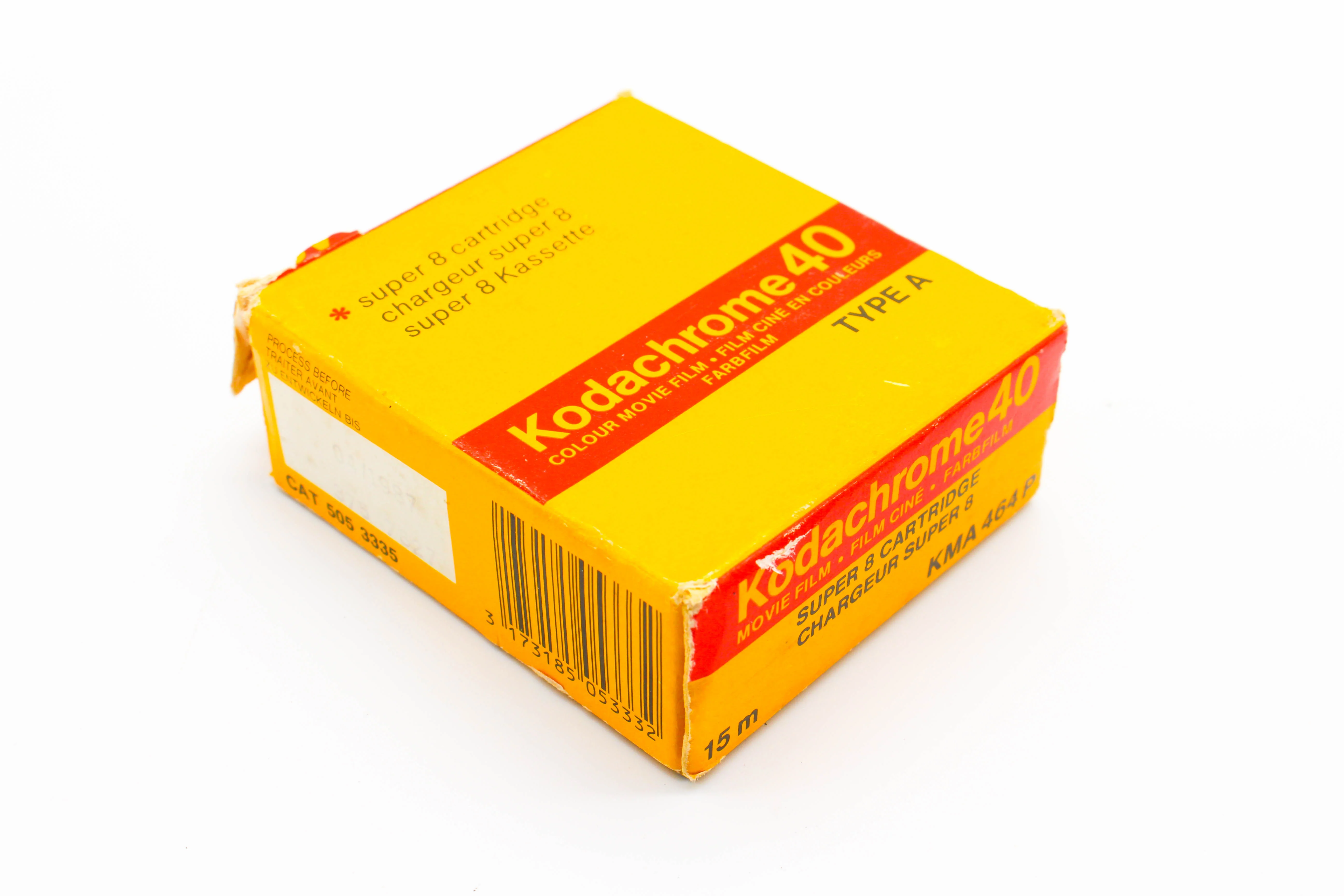 Kodak Kodachrome 40 Super 8 Cartridge Type A Colour Movie Film 50ft 15M KMA464P Expired 1987 - Excellent - Image 2
